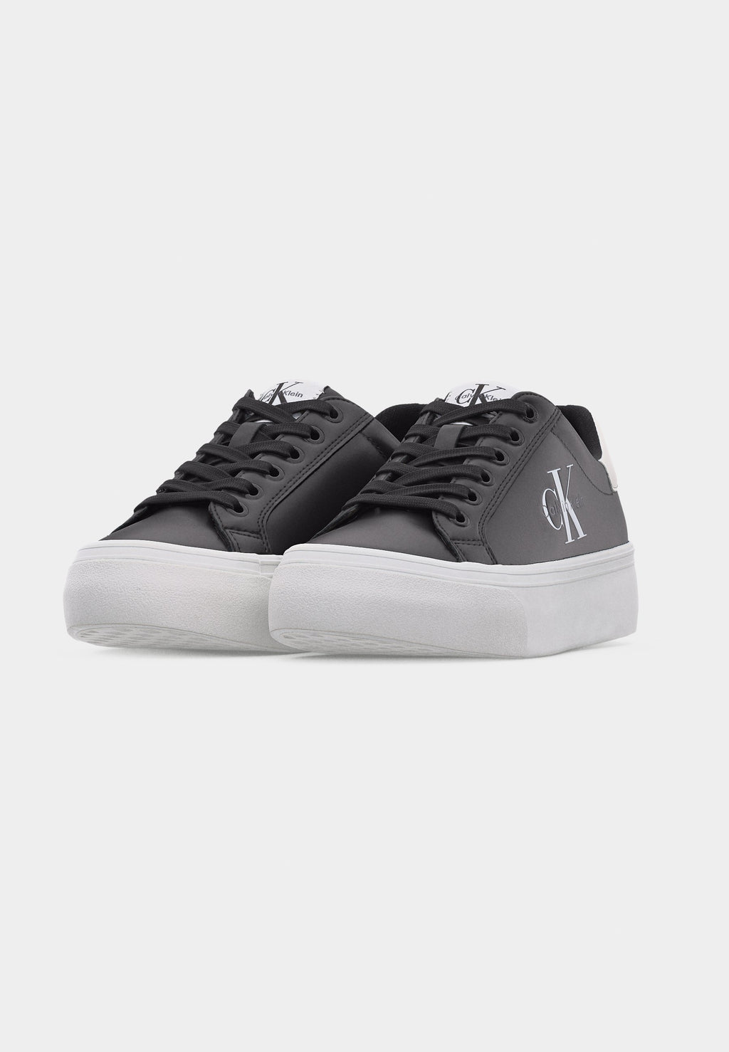 FLATFORM LACEUP - Trainers - black