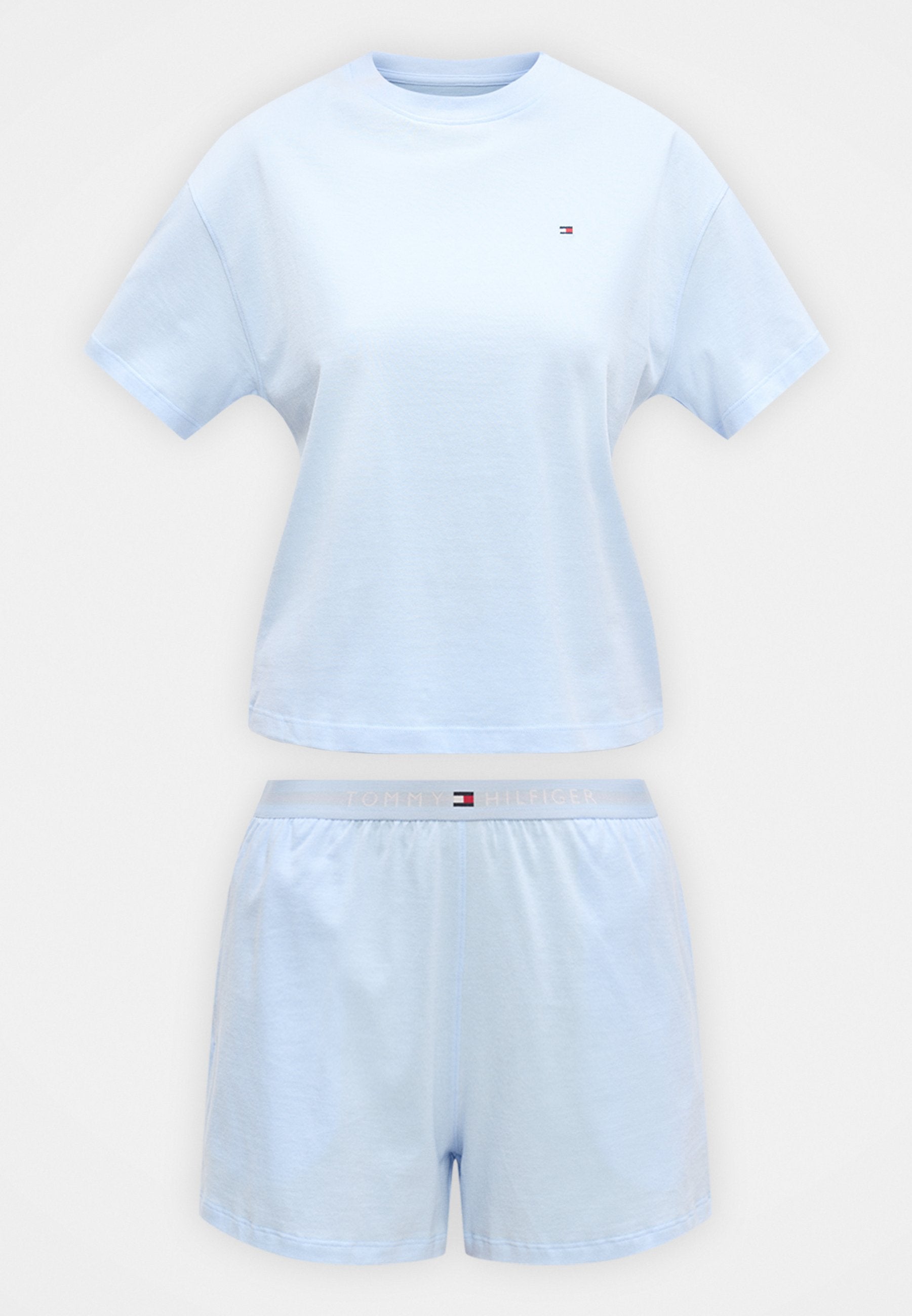 SOLID SHORT - Pyjama set - sweet blue