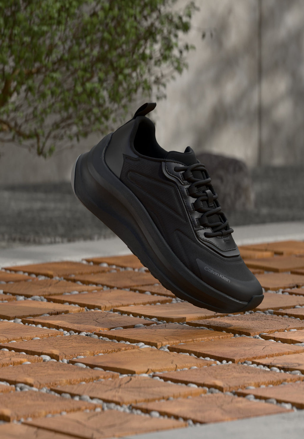 أحذية CHUNKY RUNNER LACEUP - أحذية رياضية - أسود ثلاثي