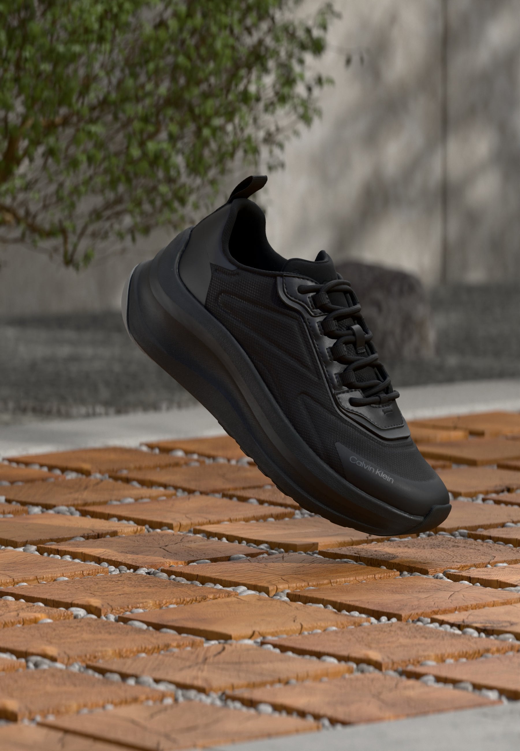 أحذية CHUNKY RUNNER LACEUP - أحذية رياضية - أسود ثلاثي
