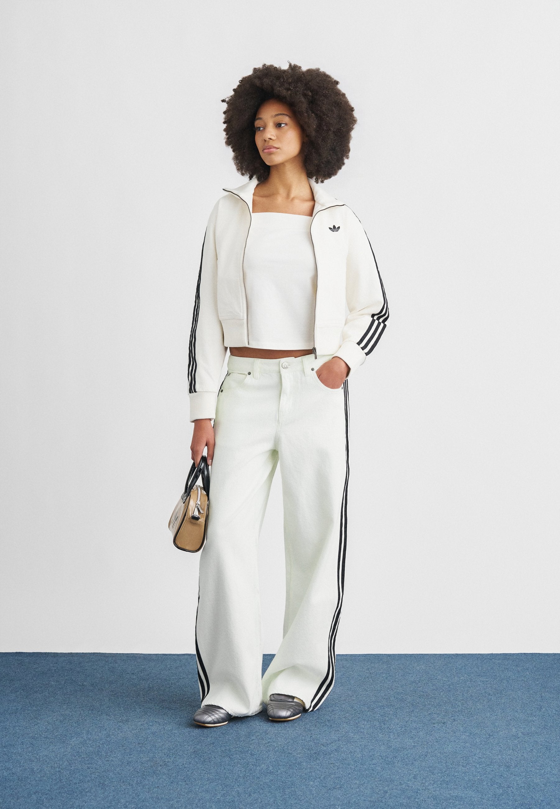 FIREBIRD JEANS - Wide Leg - cloud white