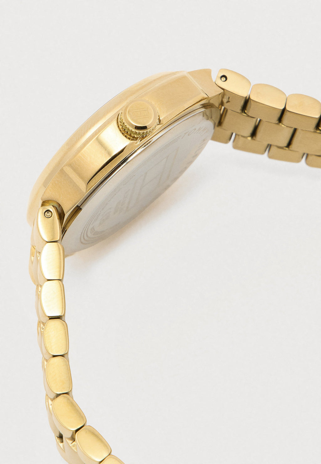 GEORGIA UNISEX - Watch - gold-coloured/white