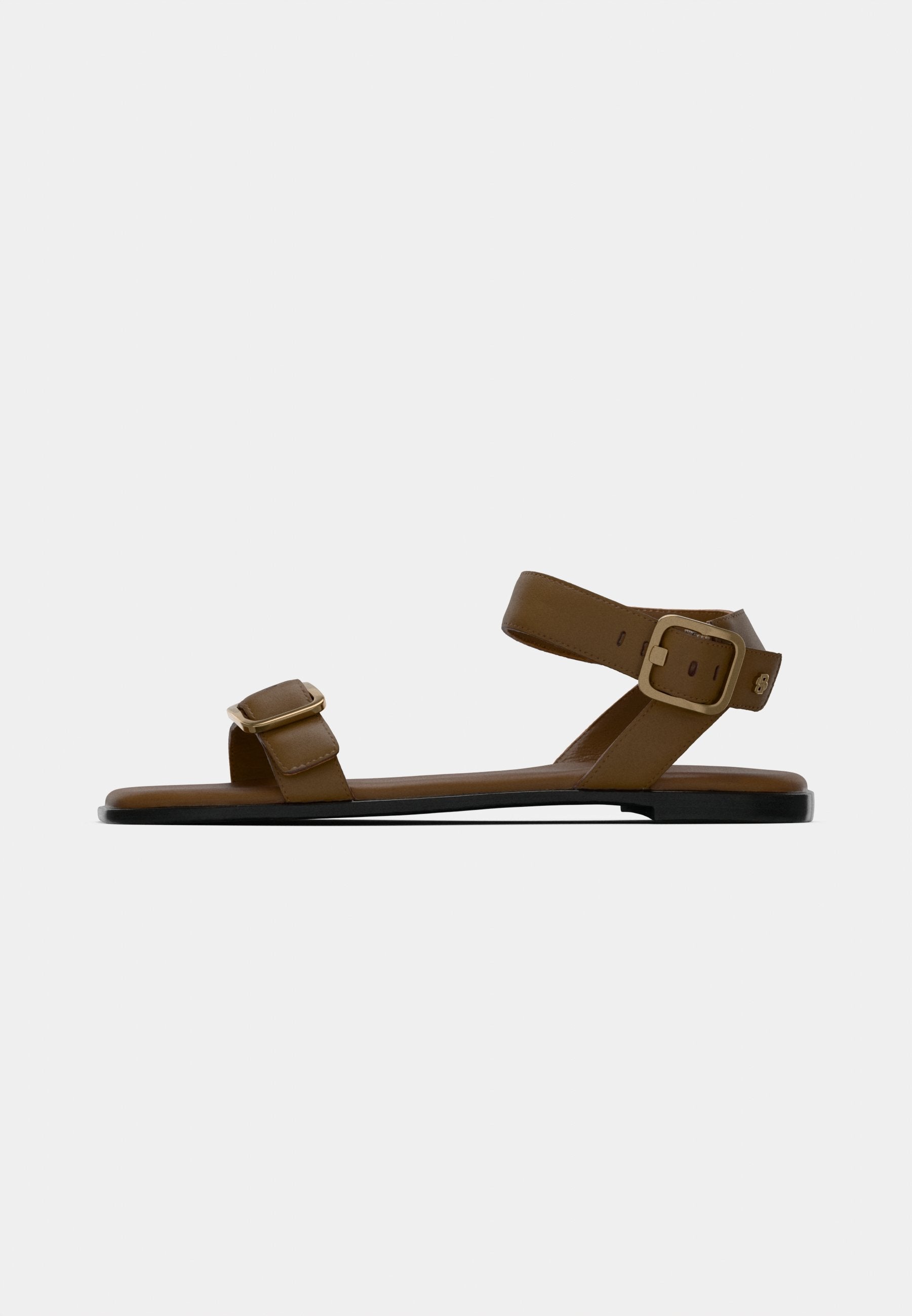 CHARLIZE - Sandals - medium brown