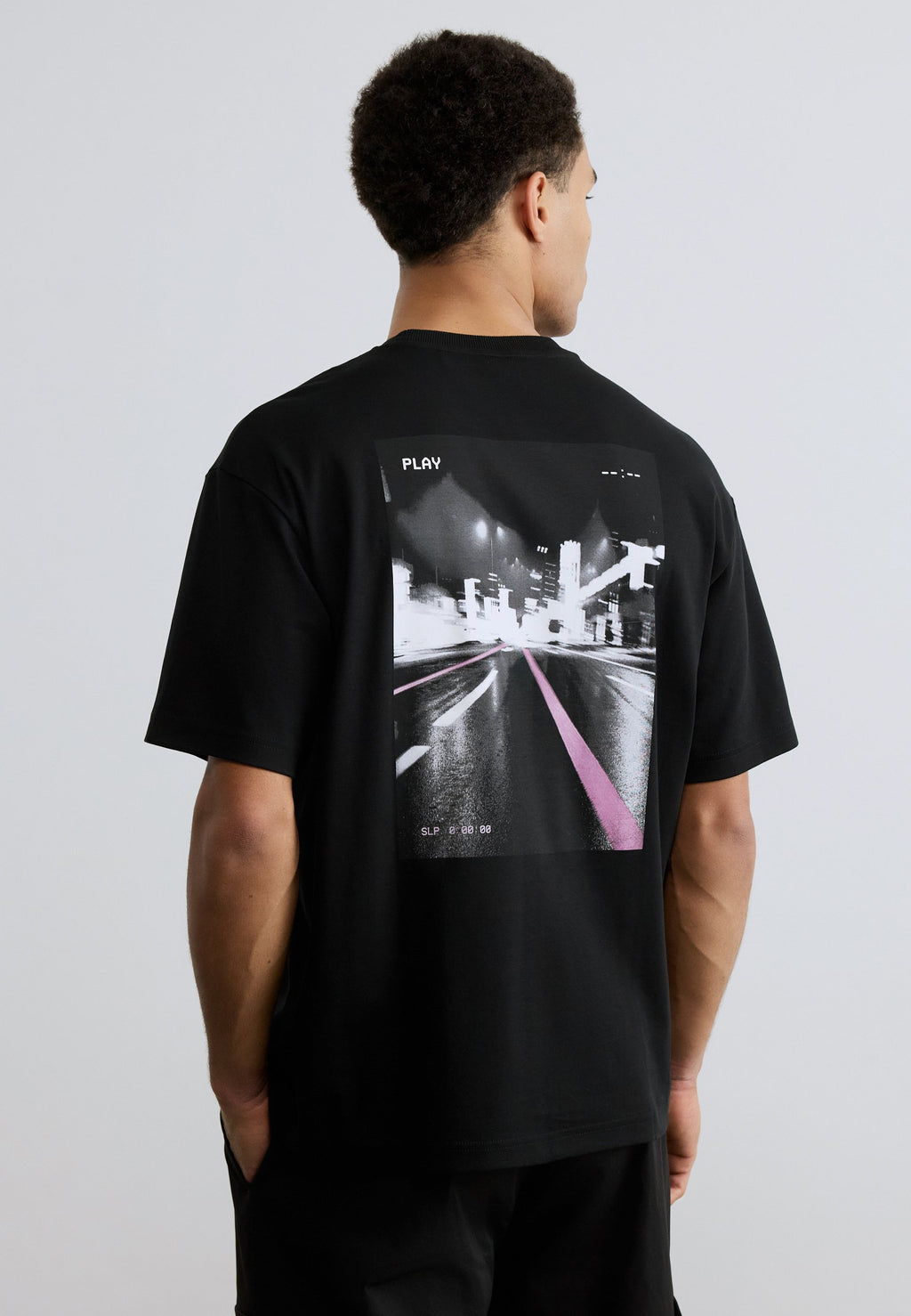 CITYLIGHTS - Print T-shirt - black