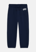 KIDS RELAXED GAP LOGO JOGGERS - Tracksuit bottoms - tapestry navy