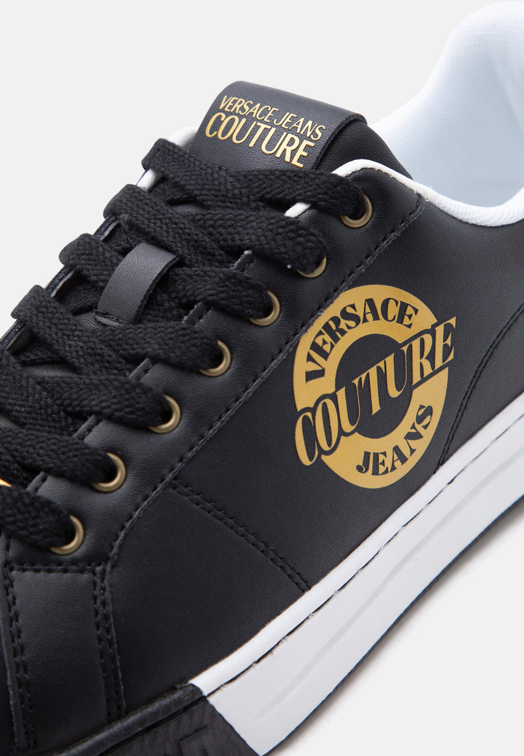 FONDO COURT - Trainers - black/gold-coloured