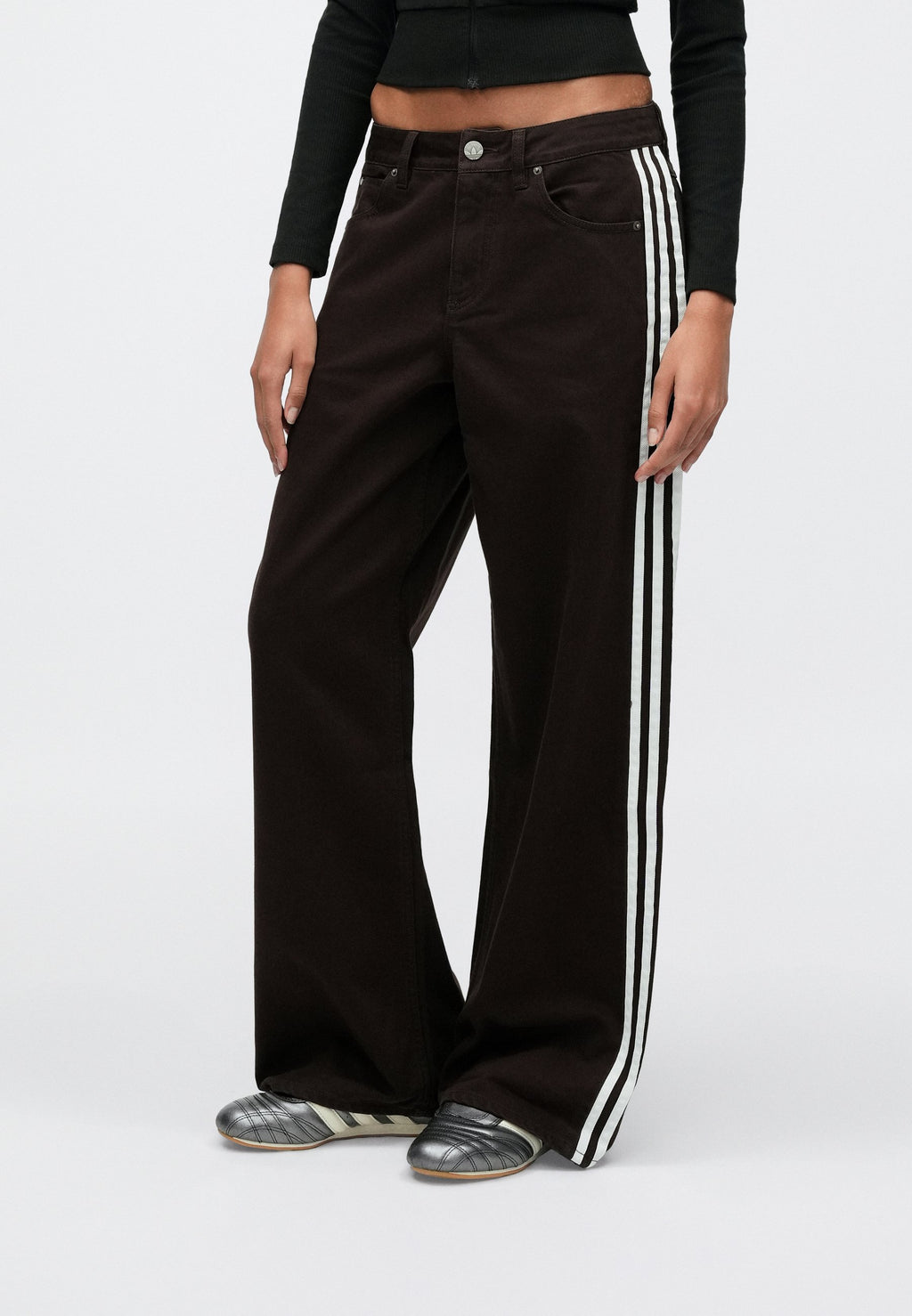 FIREBIRD JEANS - Wide Leg - aurora coffee