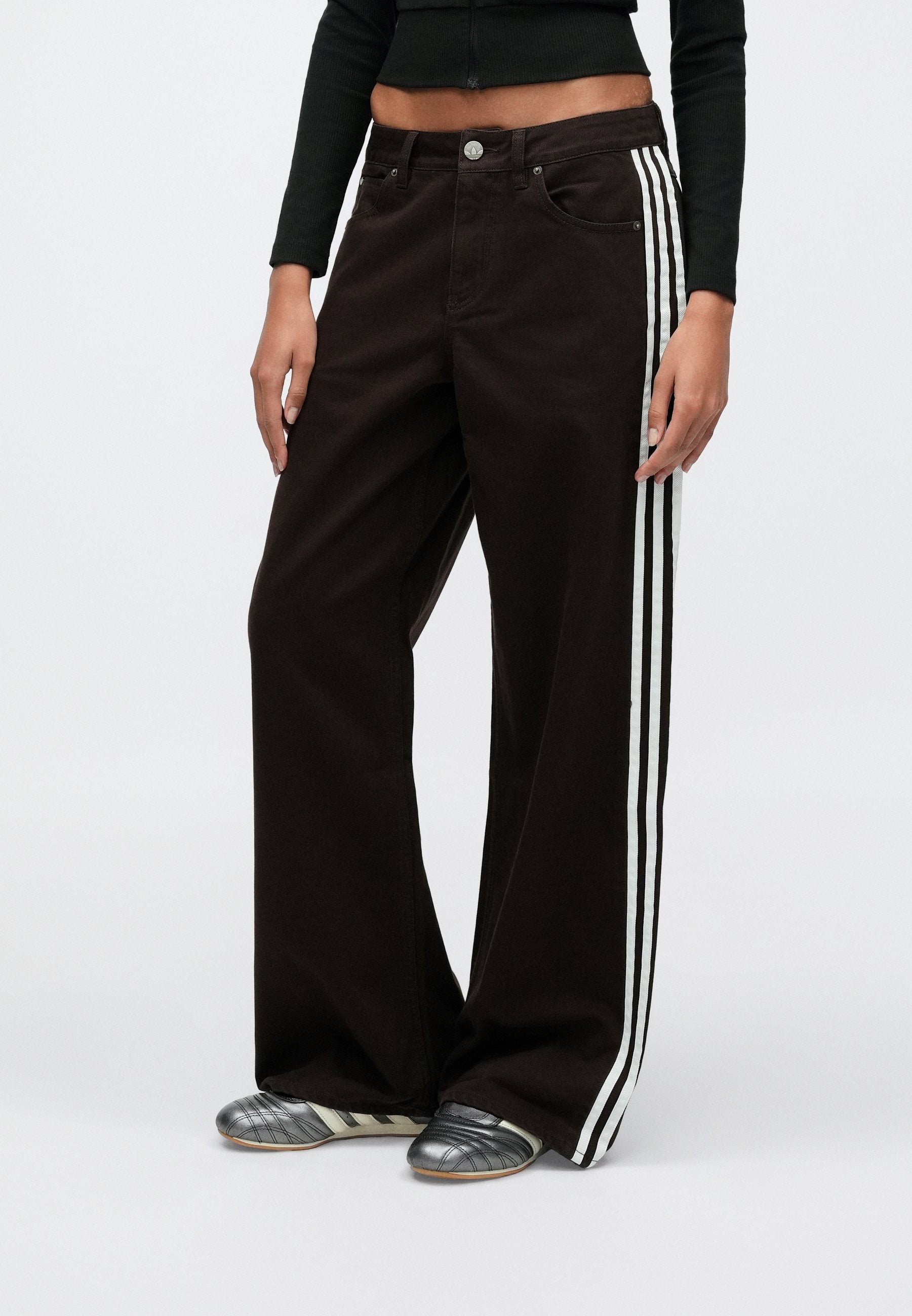 FIREBIRD JEANS - Wide Leg - aurora coffee