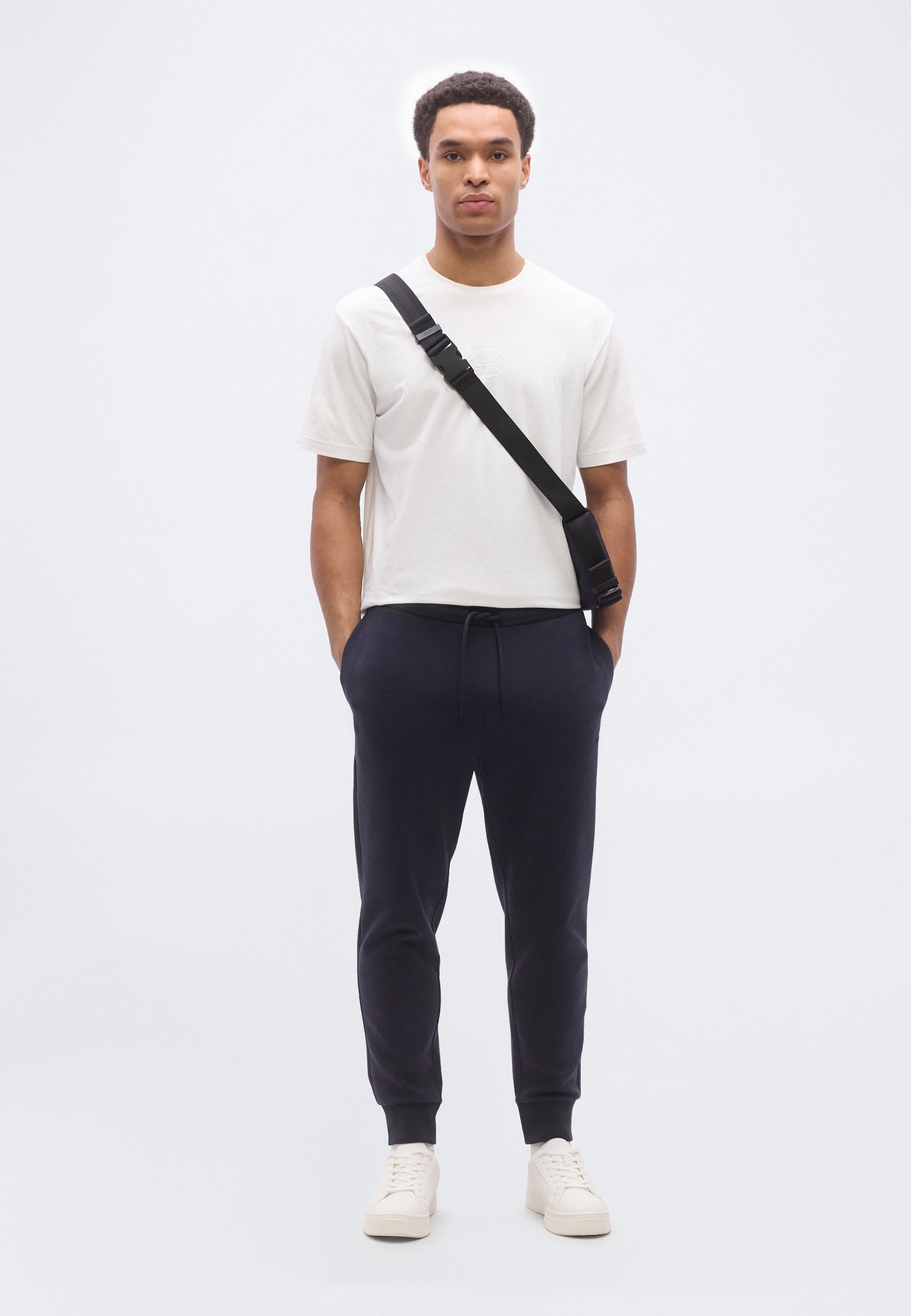HADIKO - Tracksuit bottoms - dark blue