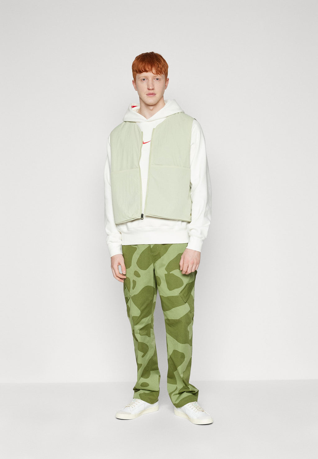 Gilet - aura olive/gris fumé/aura olive