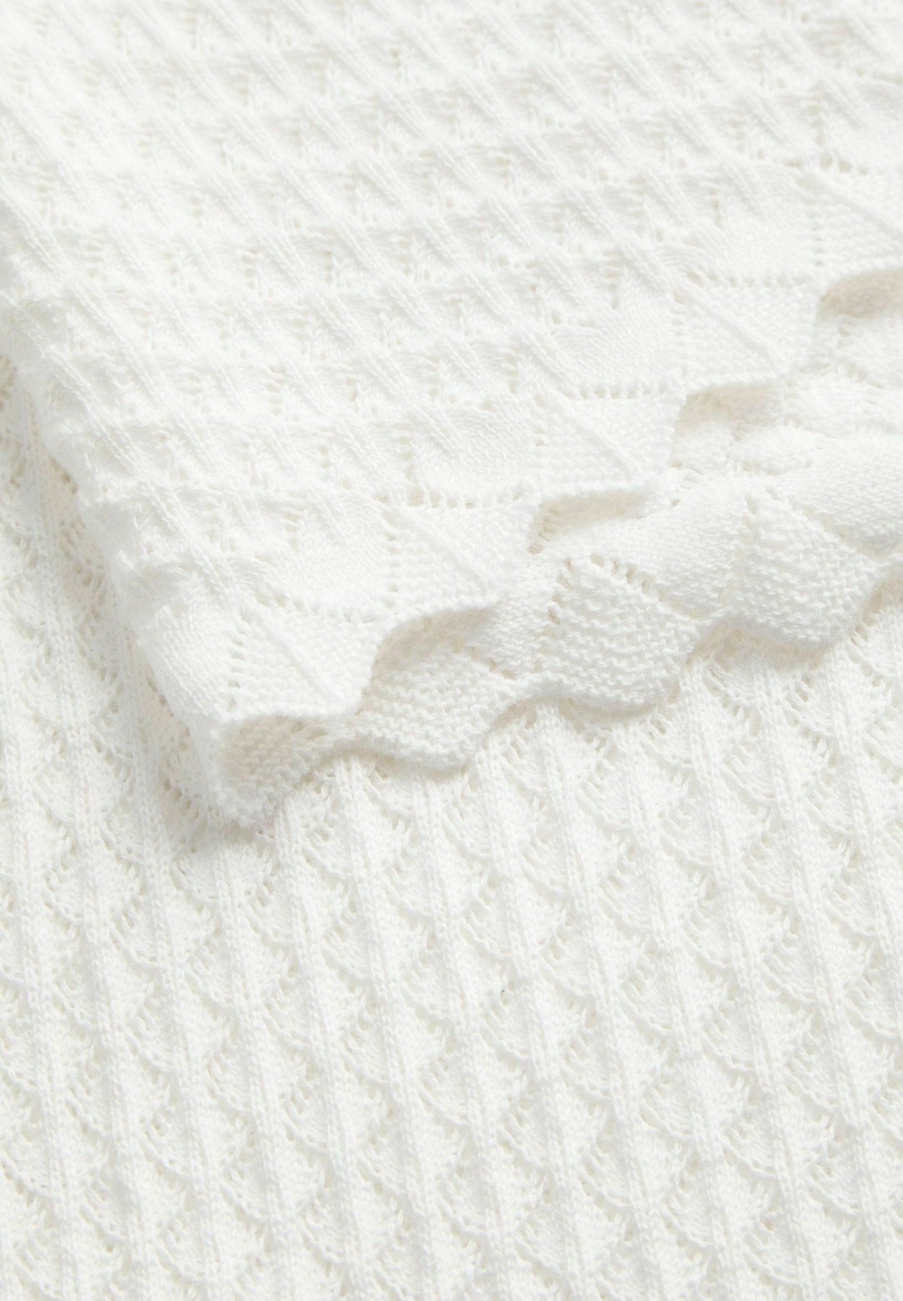 Knitted JXZURI Knitted - Jumper dress - cloud dancer