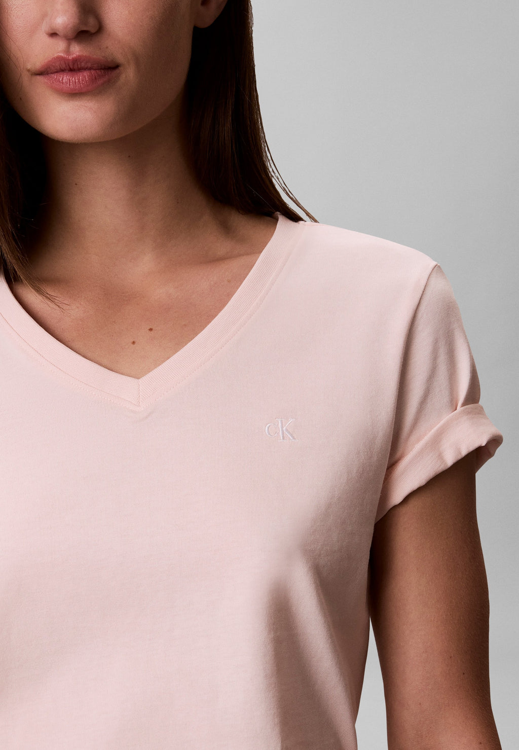 TEE MONOGRAMME - T-shirt basique - calcite mangano
