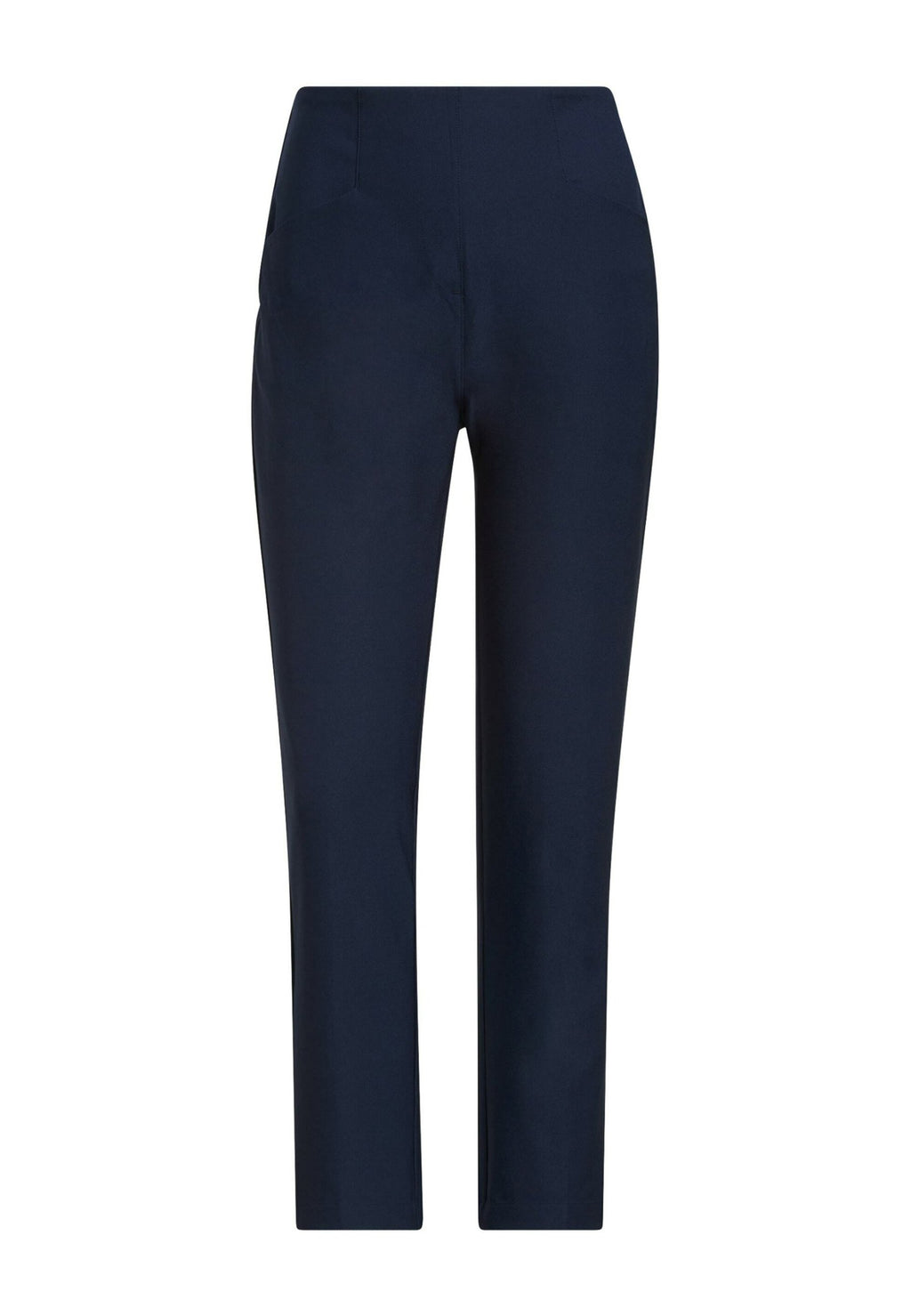 ANKLE PANTS - Trousers - collegiate navy