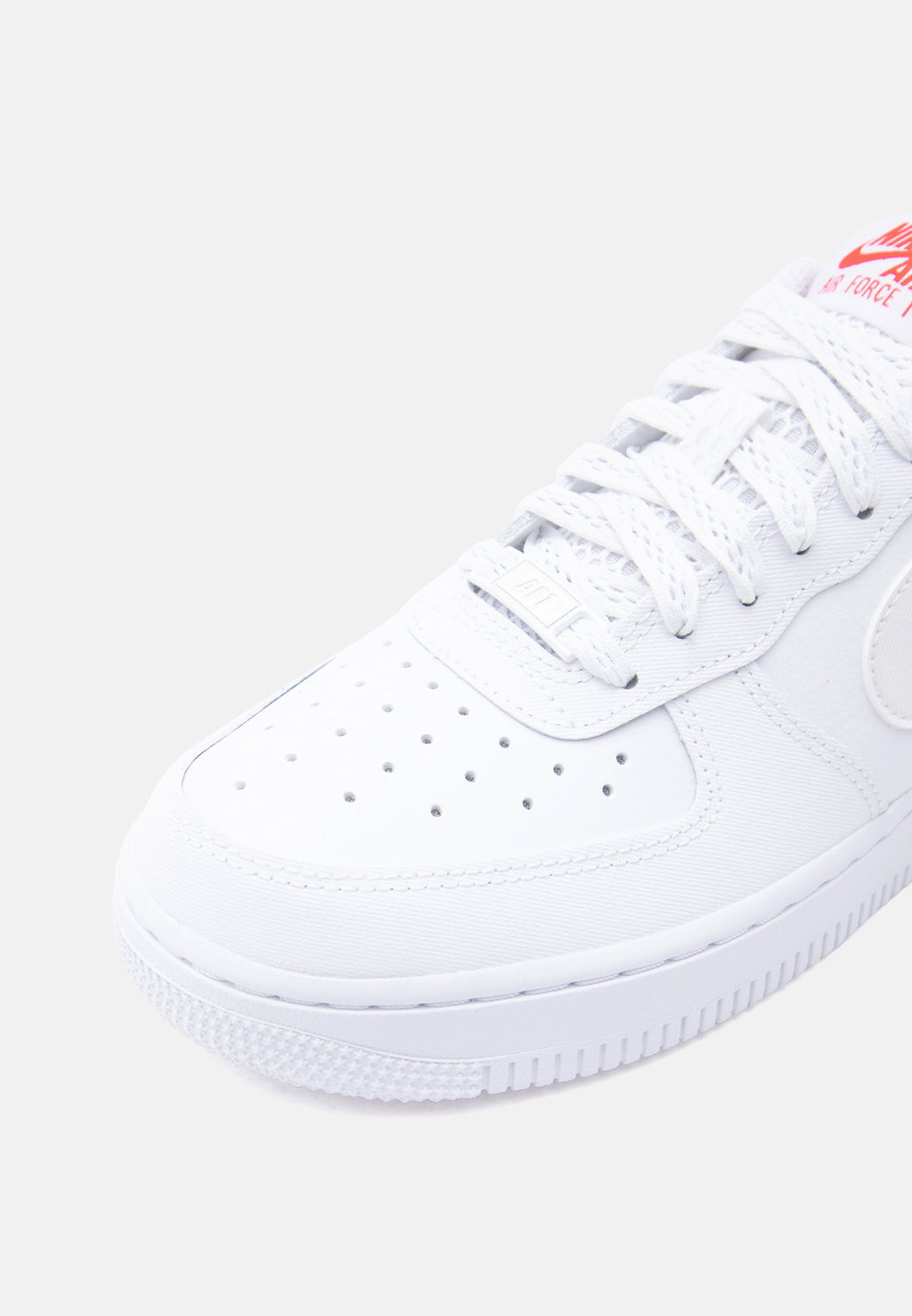 AIR FORCE 1 07 - Baskets - white/metallic summit white/blue void/fire red/summit white