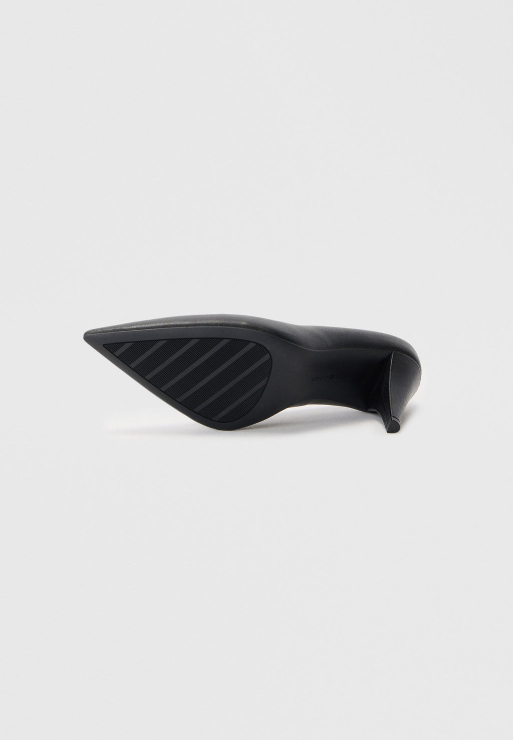 TALONS AIGUILLES EN CUIR AVEC MONOGRAMME TH - Talons classiques - noir
