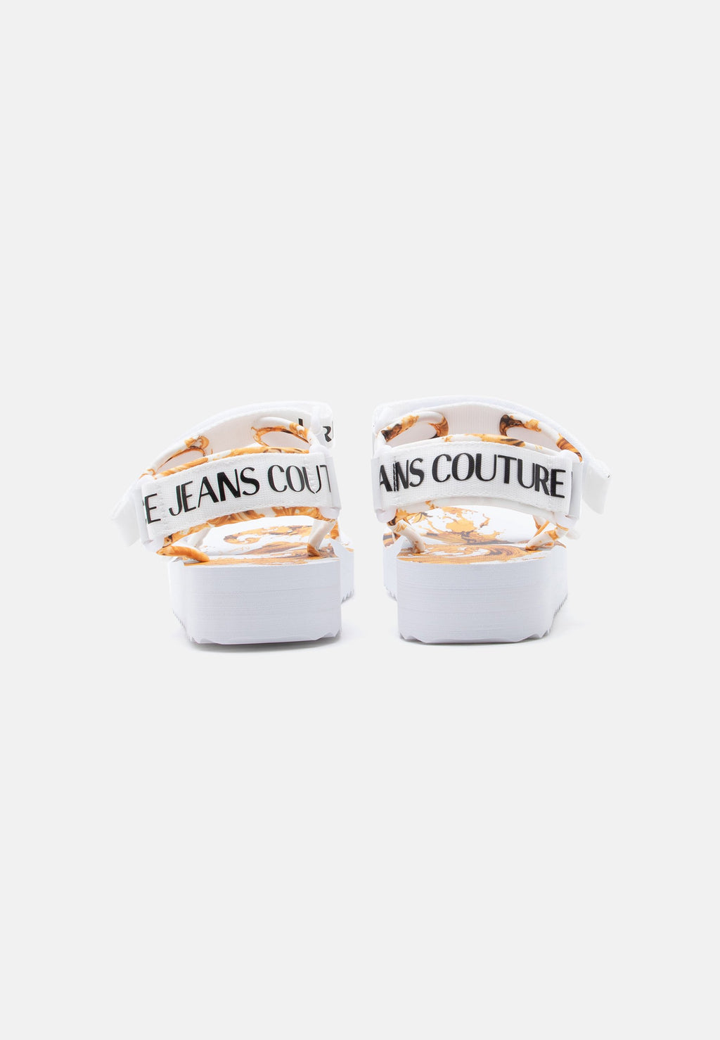 FONDO MIAMI - Sandals - white/gold-coloured