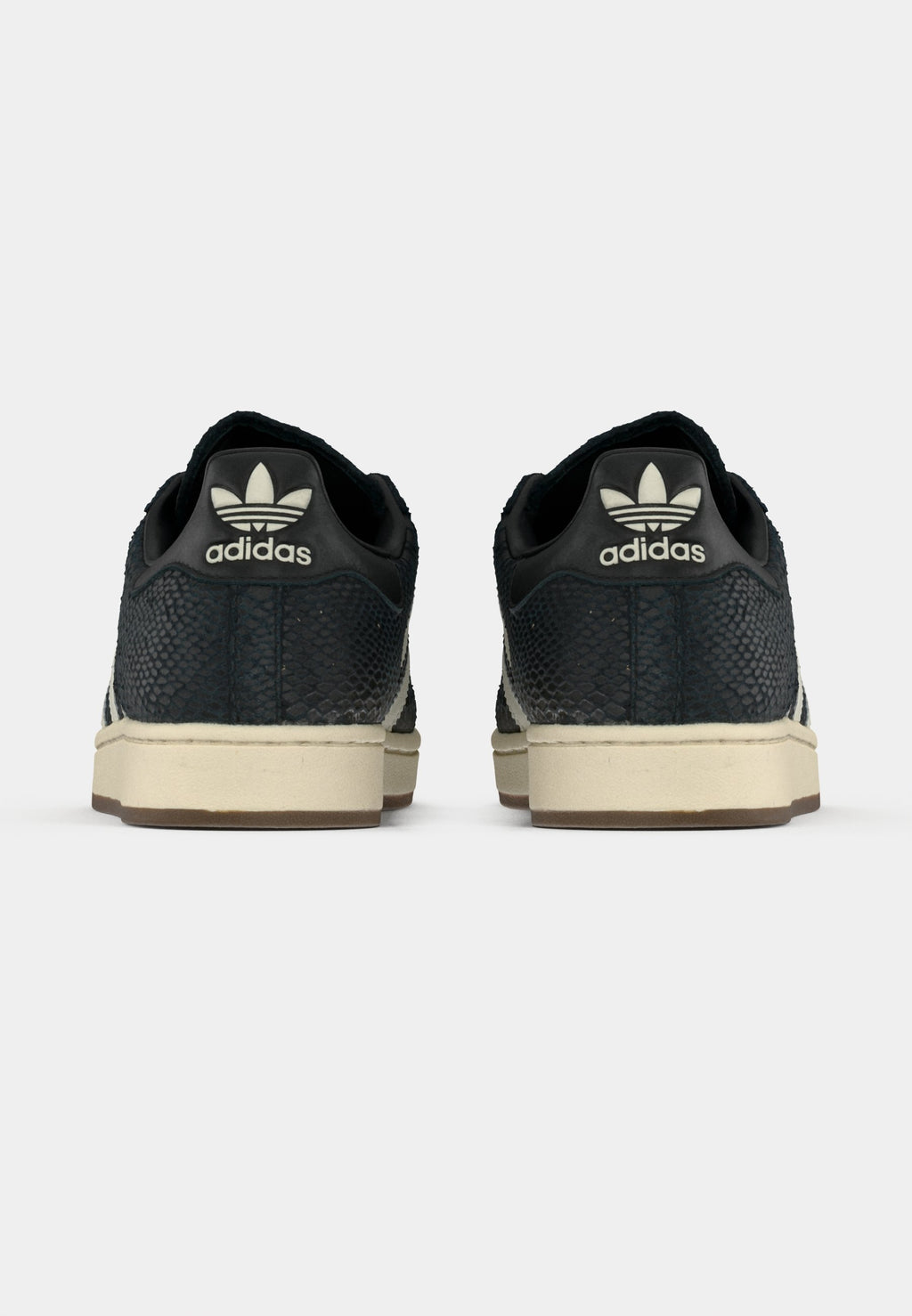 SUPERSTAR II UNISEXE - Baskets - noir/blanc/blanc cassé