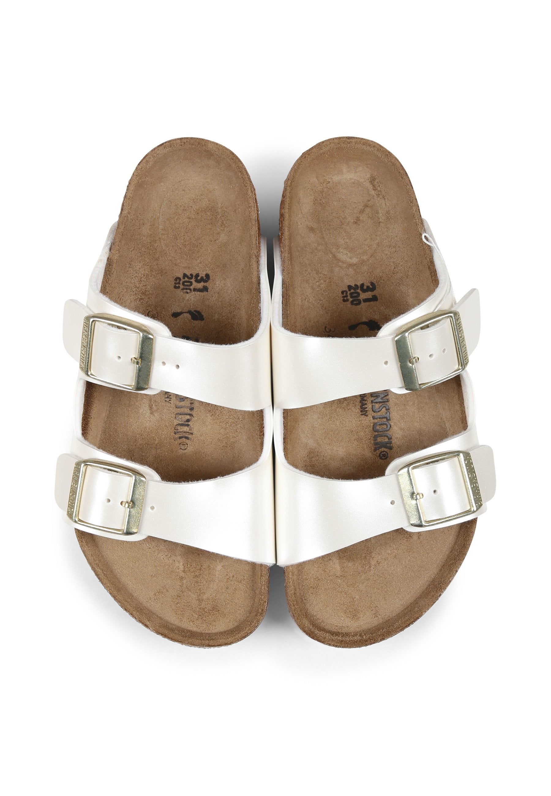 ARIZONA KIDS BF NARROW - Terlik - beyaz