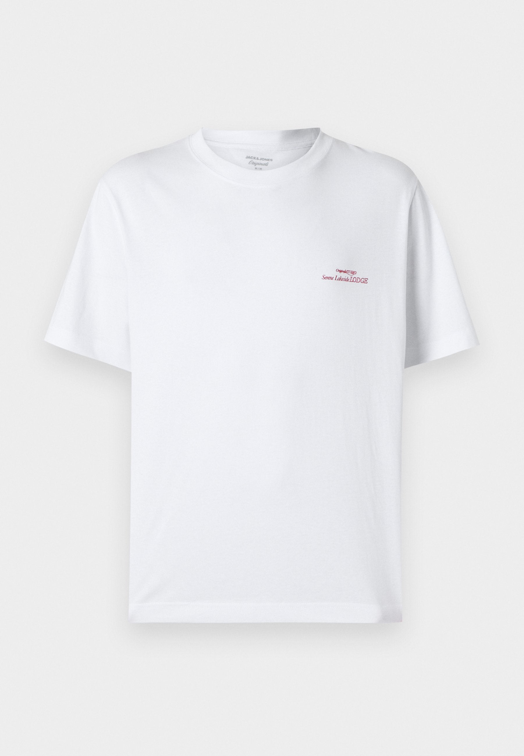 JORNIAGARA - Print T-shirt - bright white