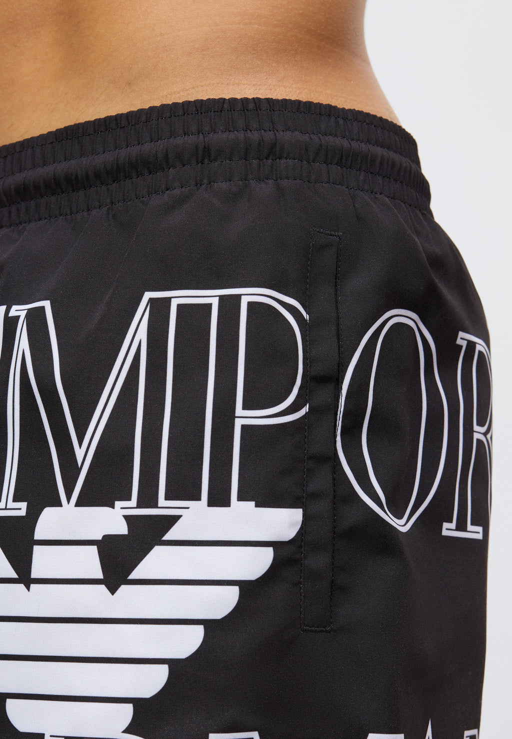 BOLD LOGO BOXER - Swimming shorts - black