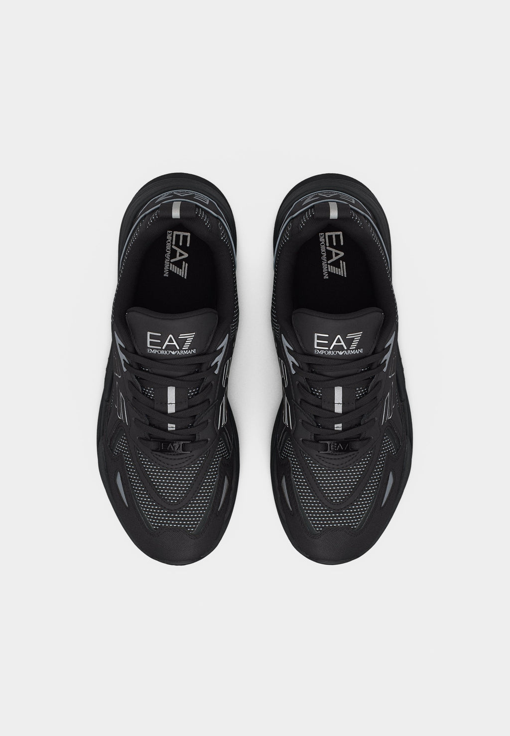 ACE RUNNER SPECIAL UNISEX - Baskets basses - triple black/silver-coloured