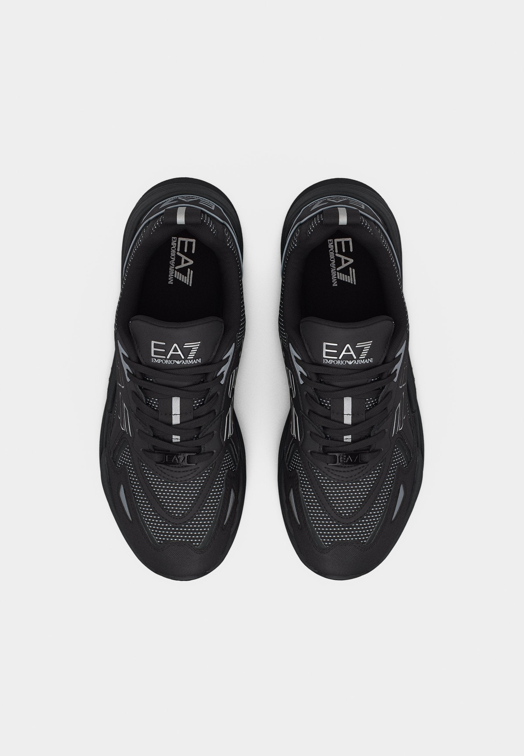 ACE RUNNER SPECIAL UNISEX - Baskets basses - triple black/silver-coloured
