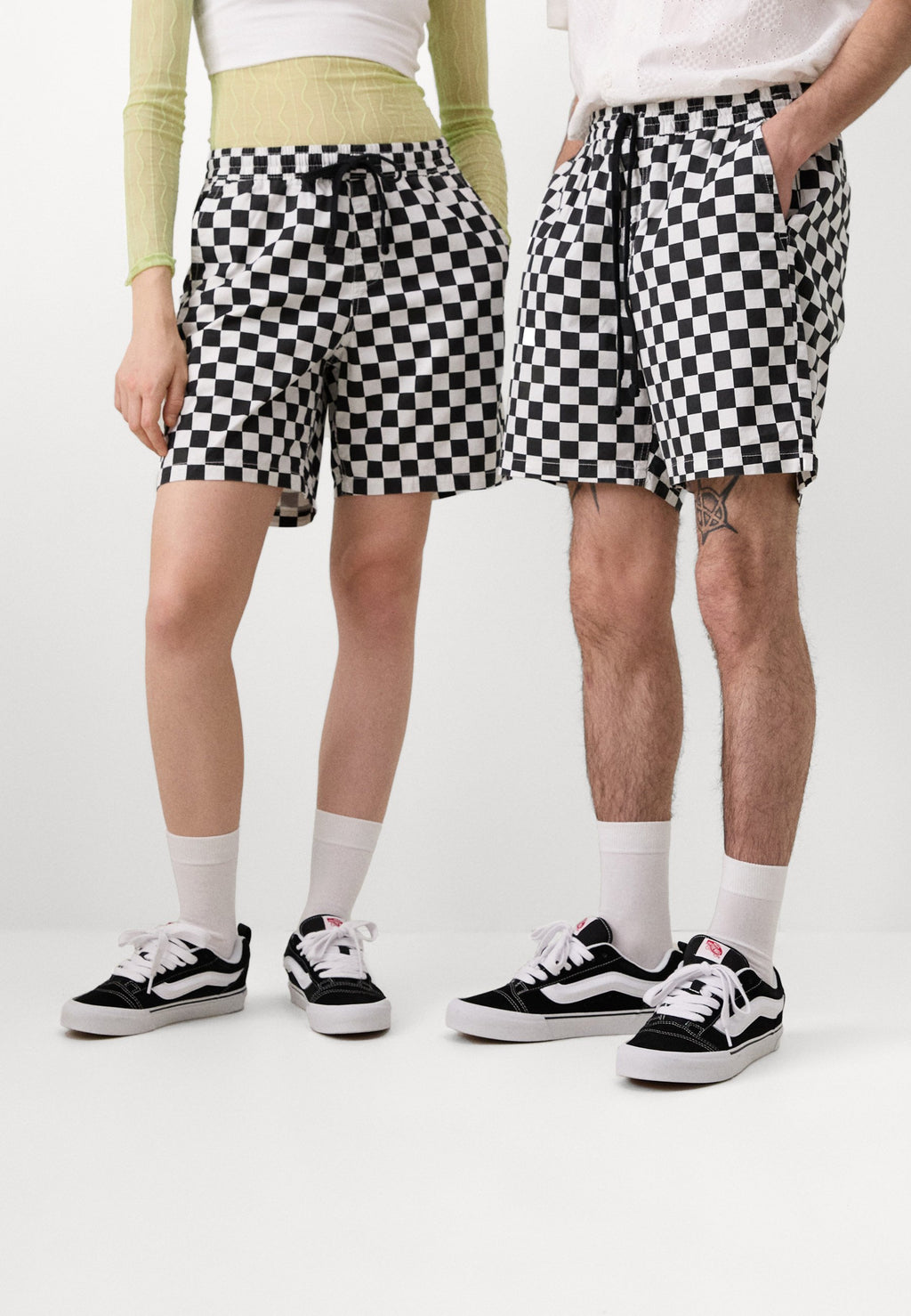 KNU SKOOL UNISEX - Skate shoes - black true white