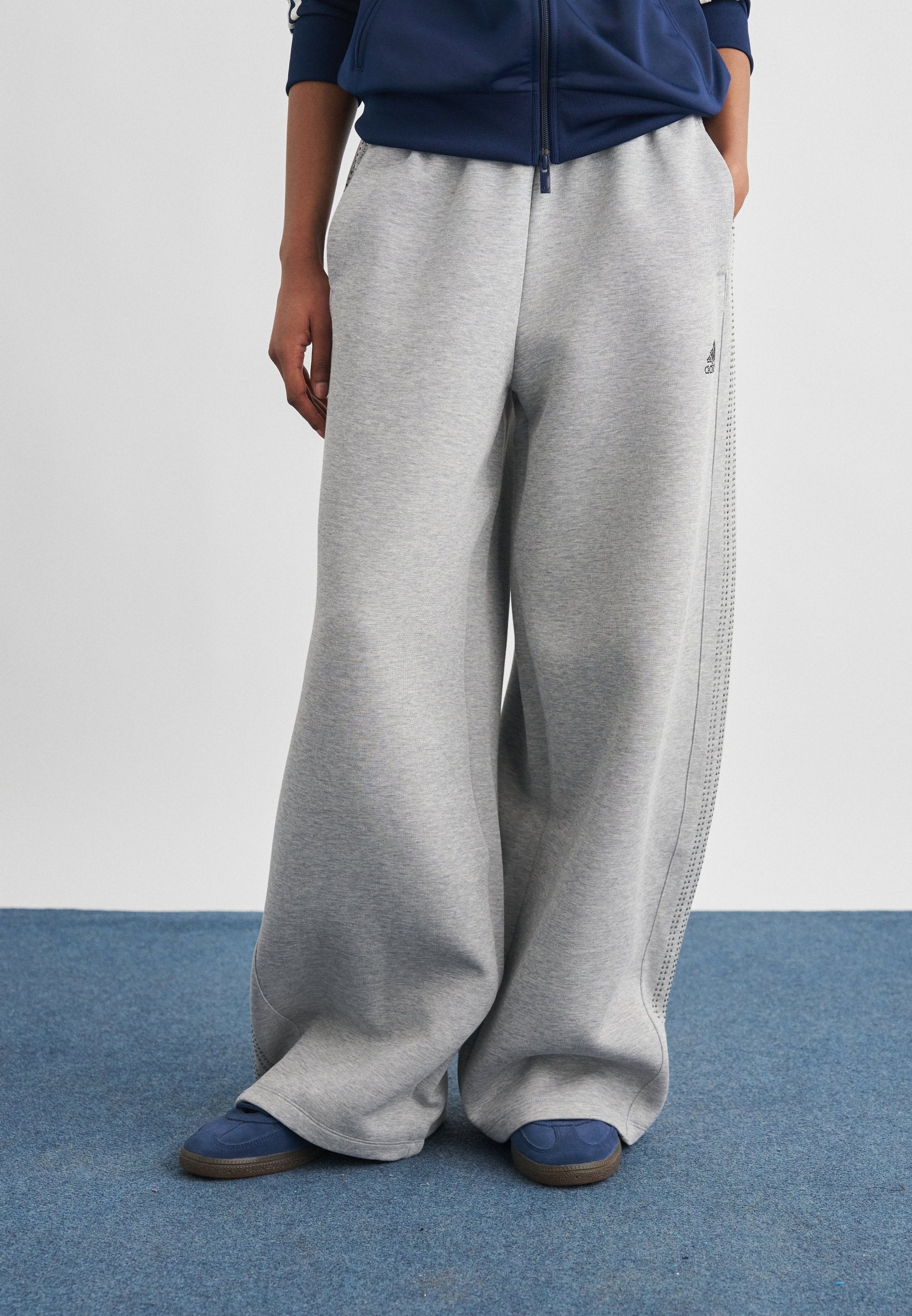 Tracksuit bottoms - medium grey heather