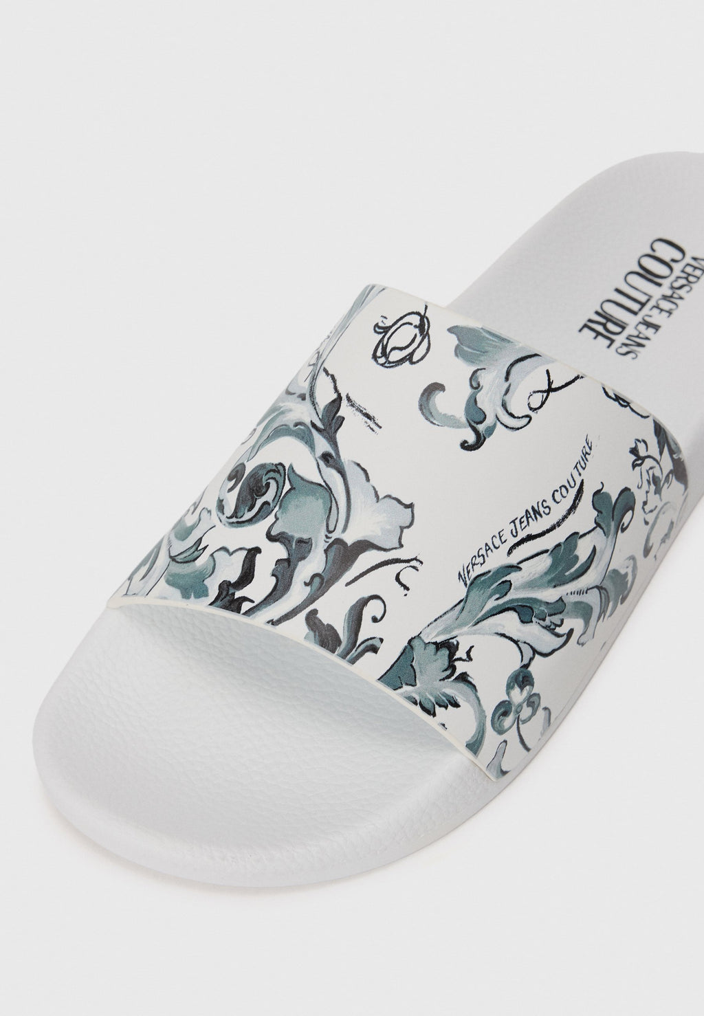 Pool slides - white/multi-coloured