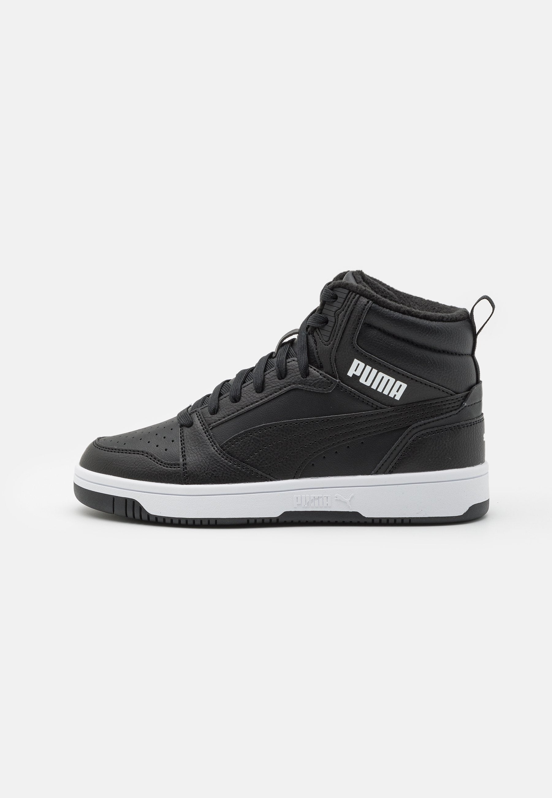 REBOUND MID - High-top trainers - shadow gray/black/white
