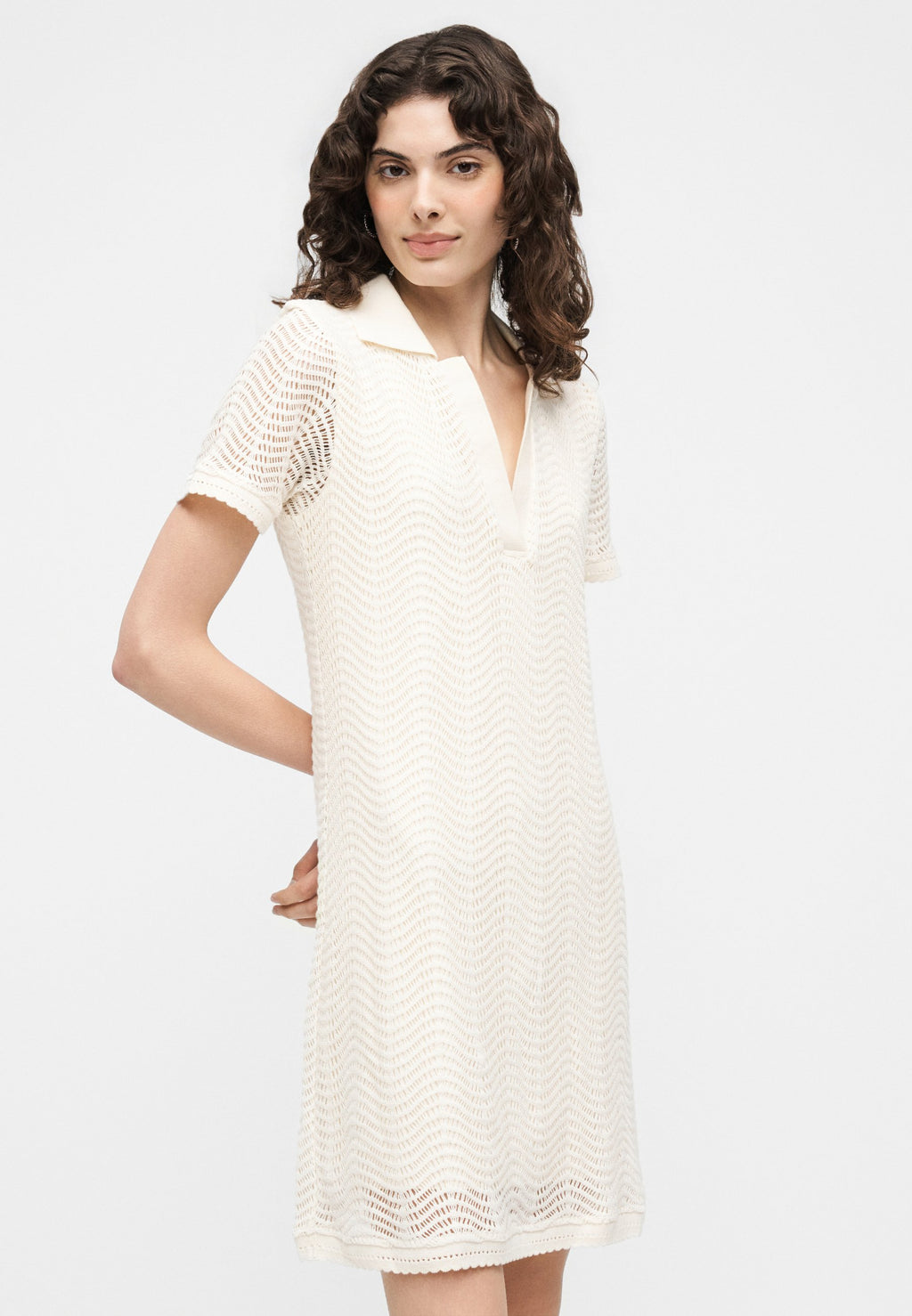 Jumper dress - off-white