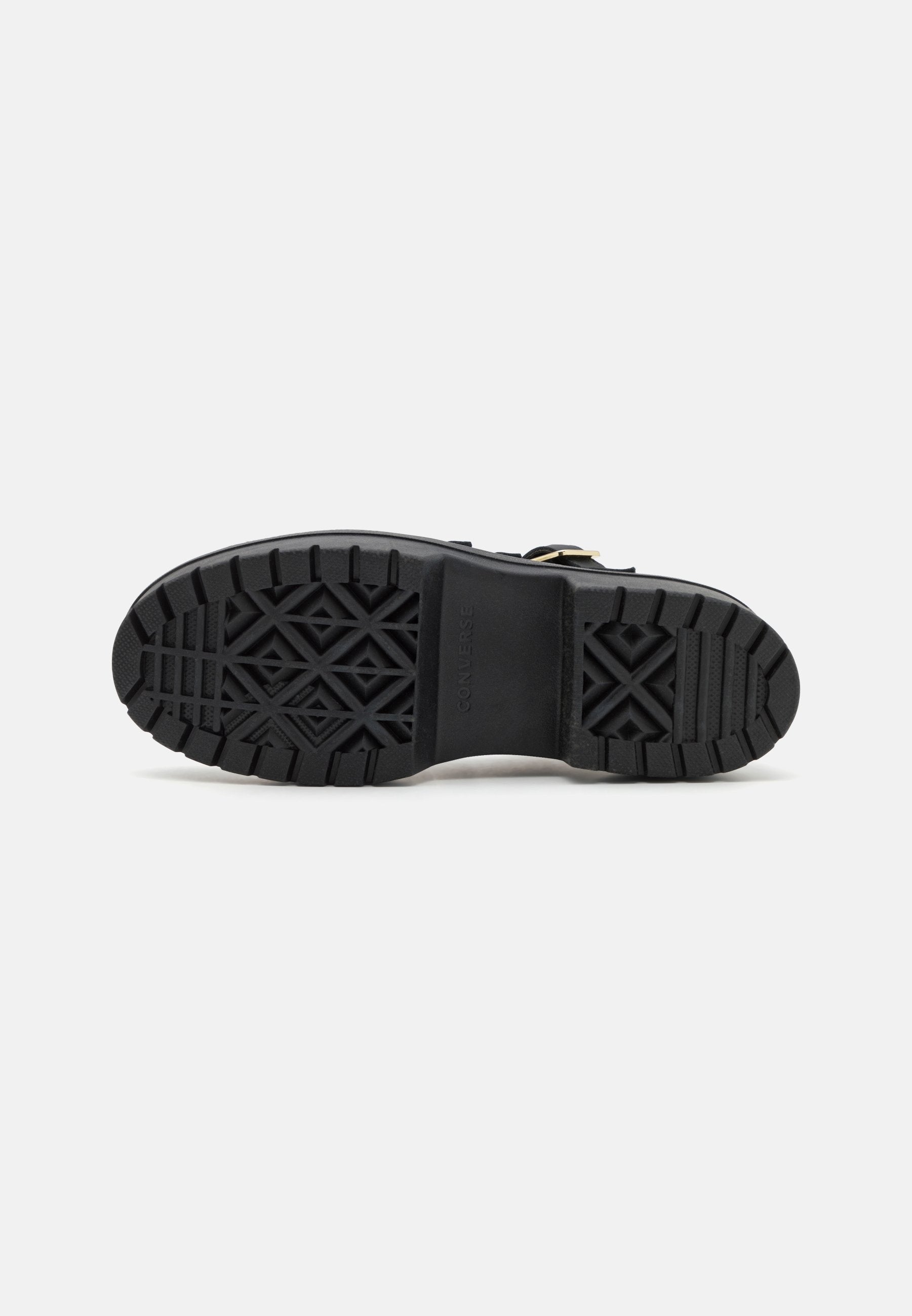 CHUCK TAYLOR ALL STAR LUGGED HEEL MARY JANE PLATFORM - Plateformes à talons - black/gold