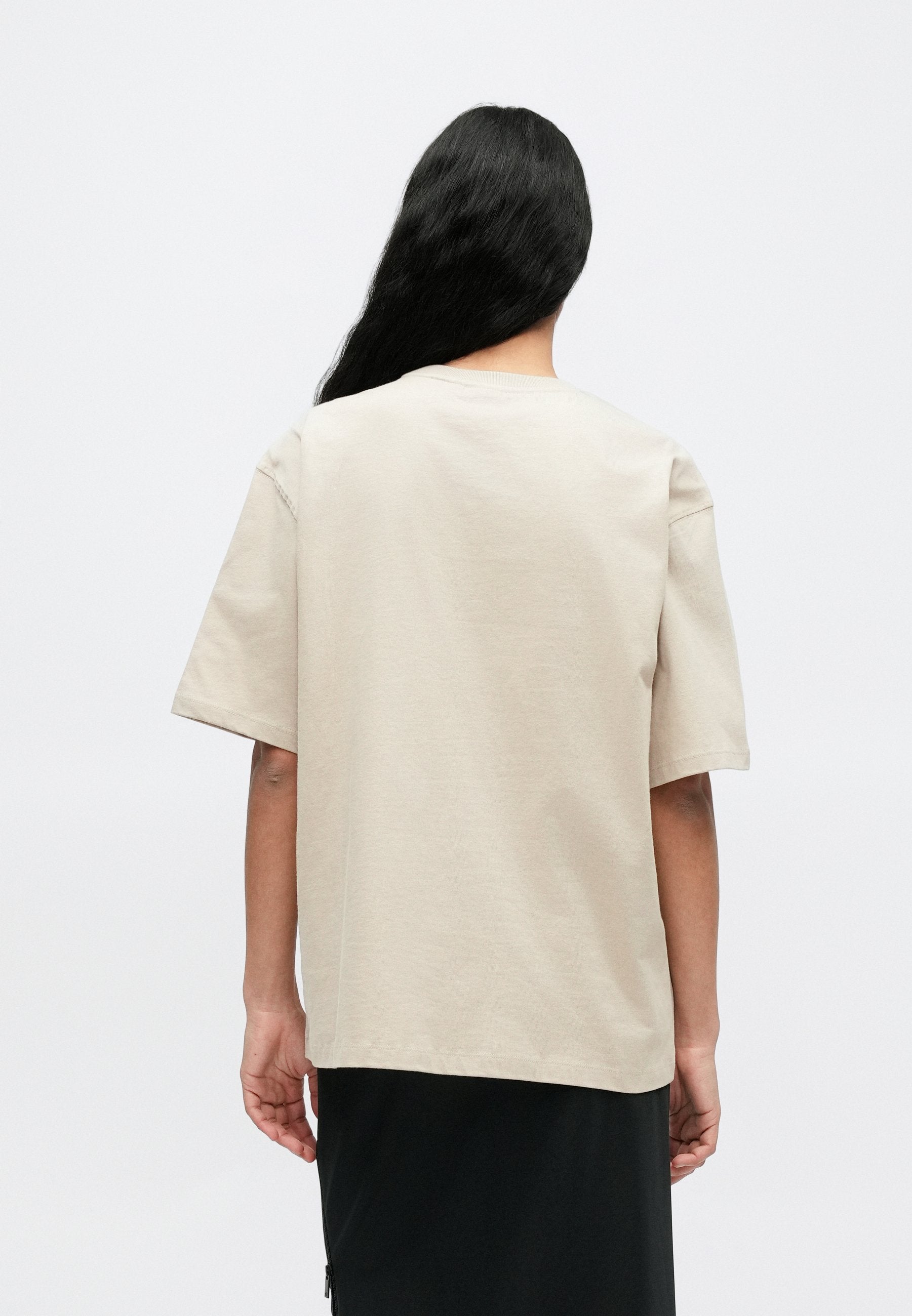 TEE - T-shirt basique - kaki pierre