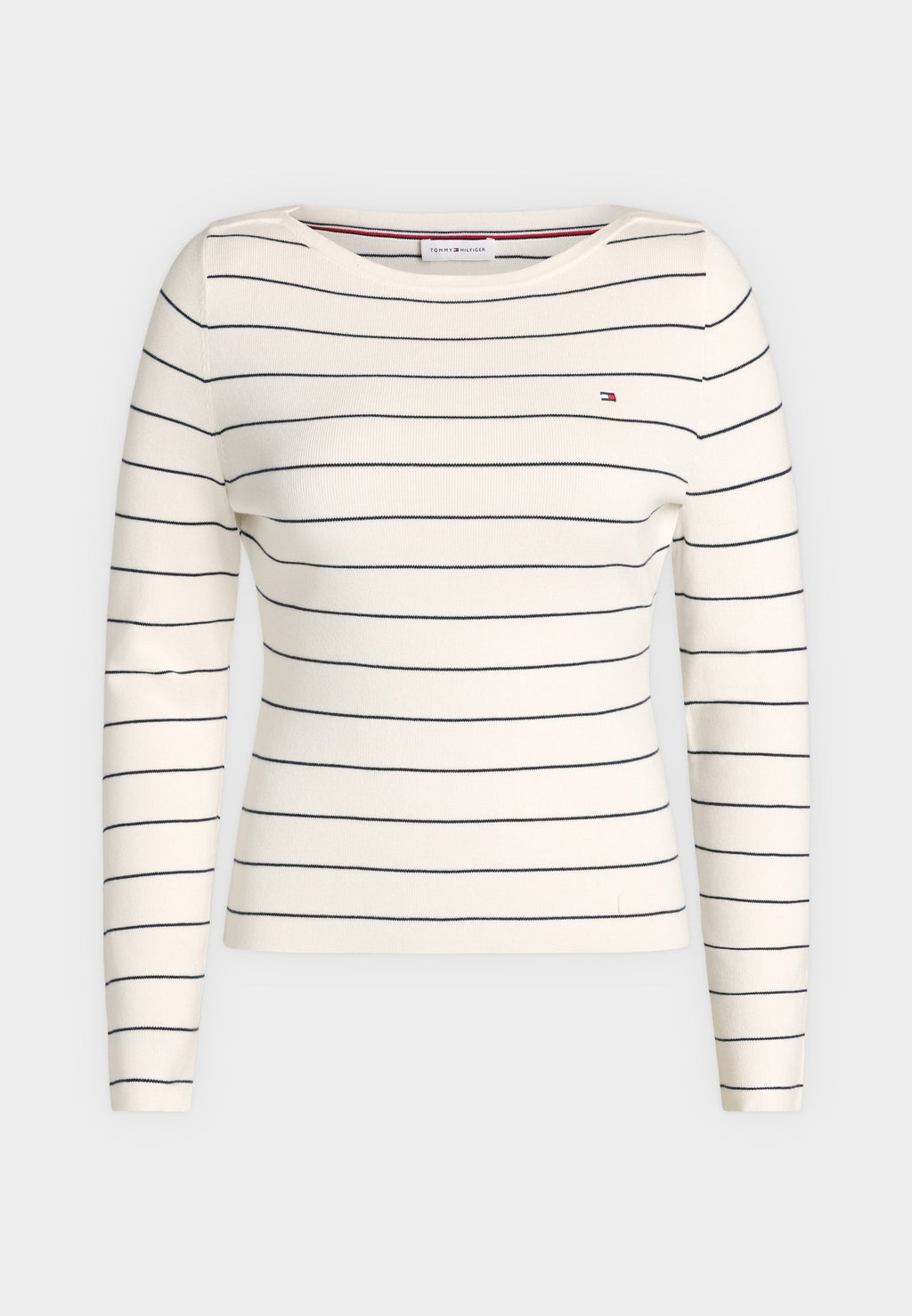 FULL NEEDLE BOAT - Jumper - ivory petal/dark navy