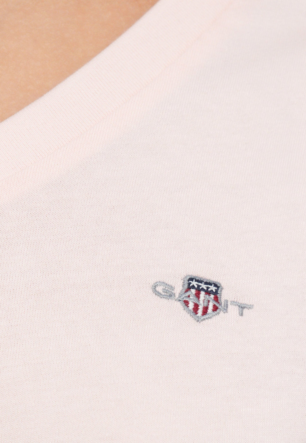 SHIELD V NECK - Basic T-shirt - peony pink