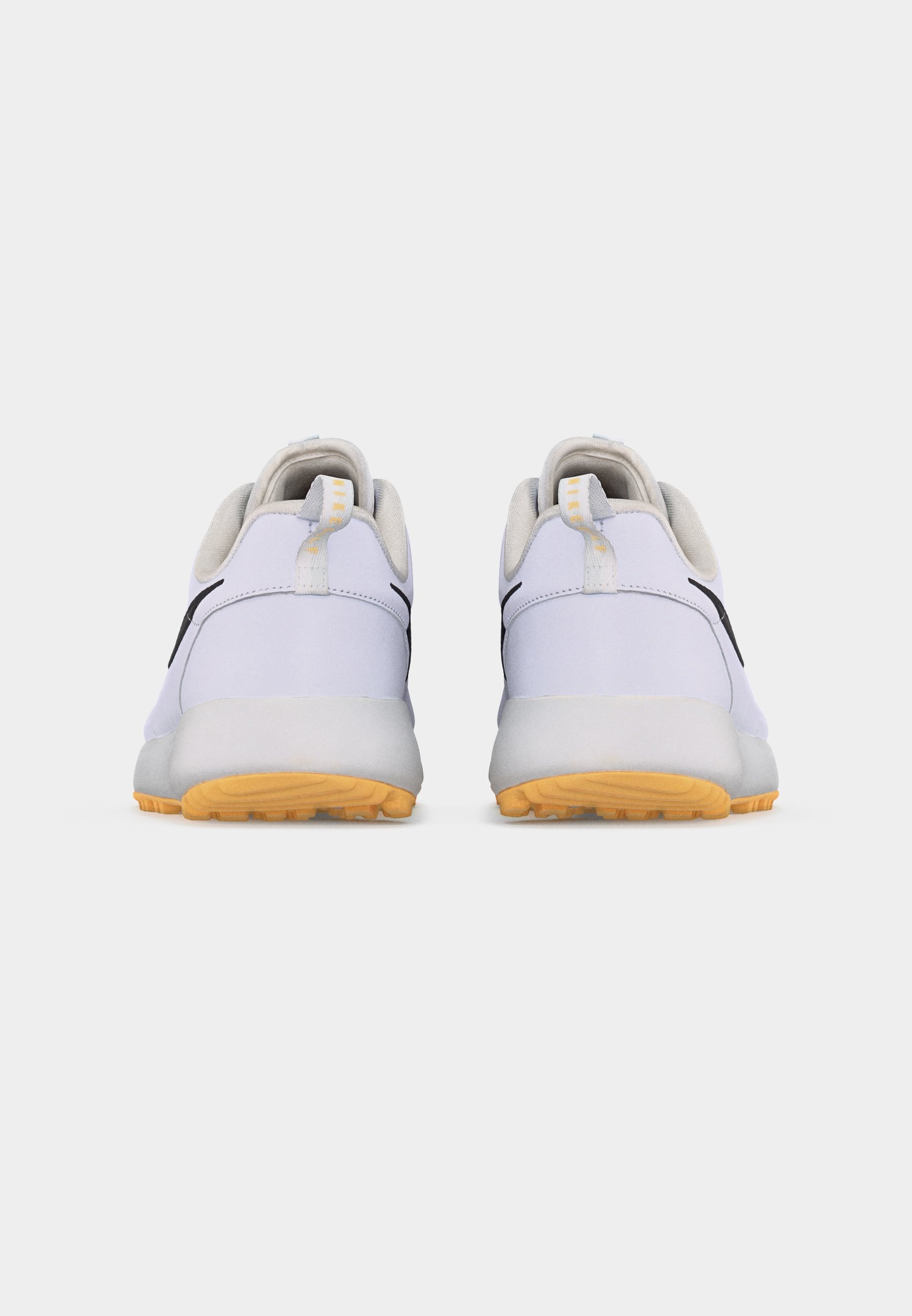 ROSHE - Chaussures de golf (sans crampons) - blanc/noir/teinte mandarine