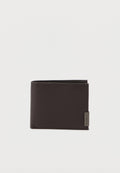 LOGO BIFOLD LEATHER CREDIT CARD WALLET - Wallet - praline