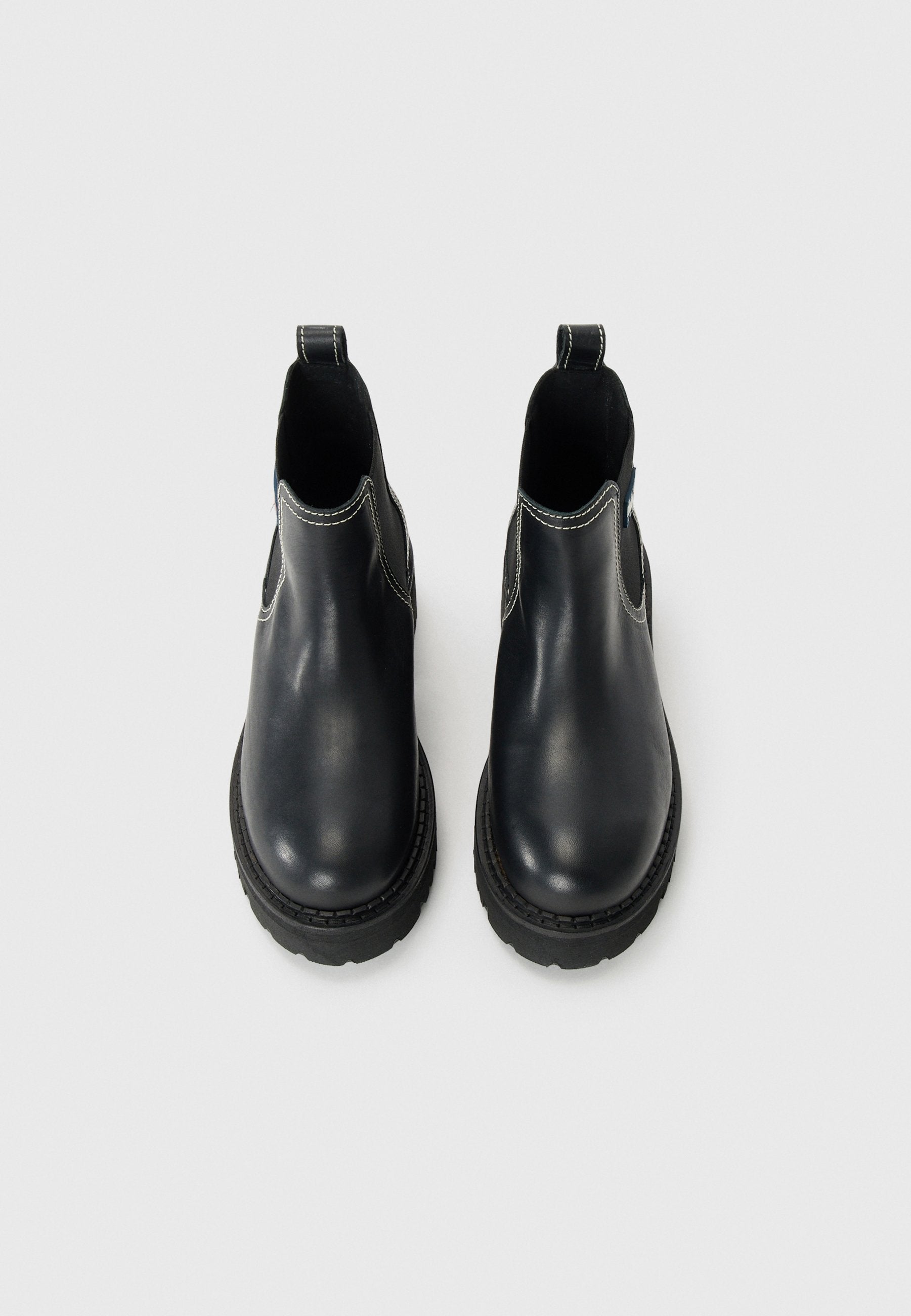 URBAN CHELSEA - Platform ankle boots - black