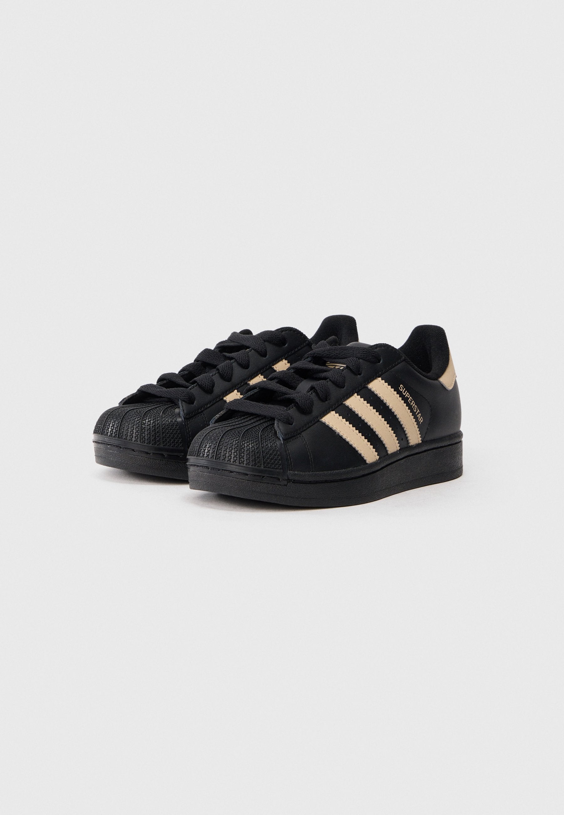 أحذية رياضية SUPERSTAR II UNISEX - أحذية رياضية - أسود أساسي/كاكي حجري
