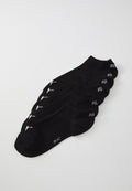 SNEAKER PLAIN UNISEX 6 PACK - Socks - black