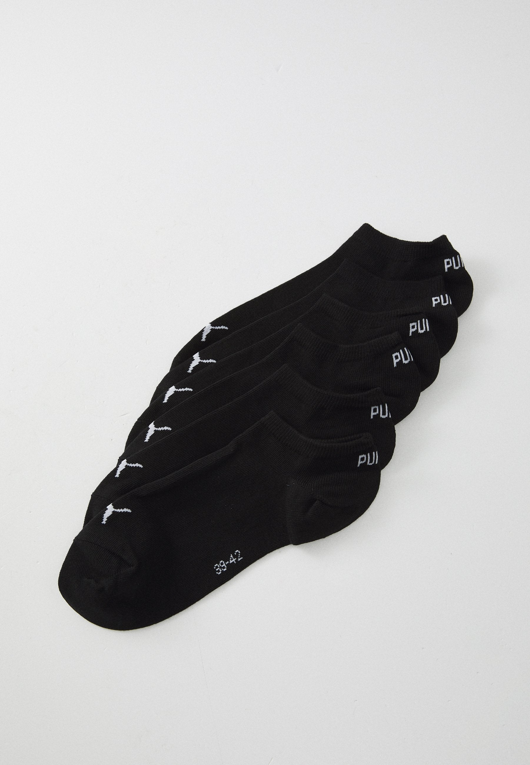 SNEAKER PLAIN UNISEX 6 PACK - Socks - black