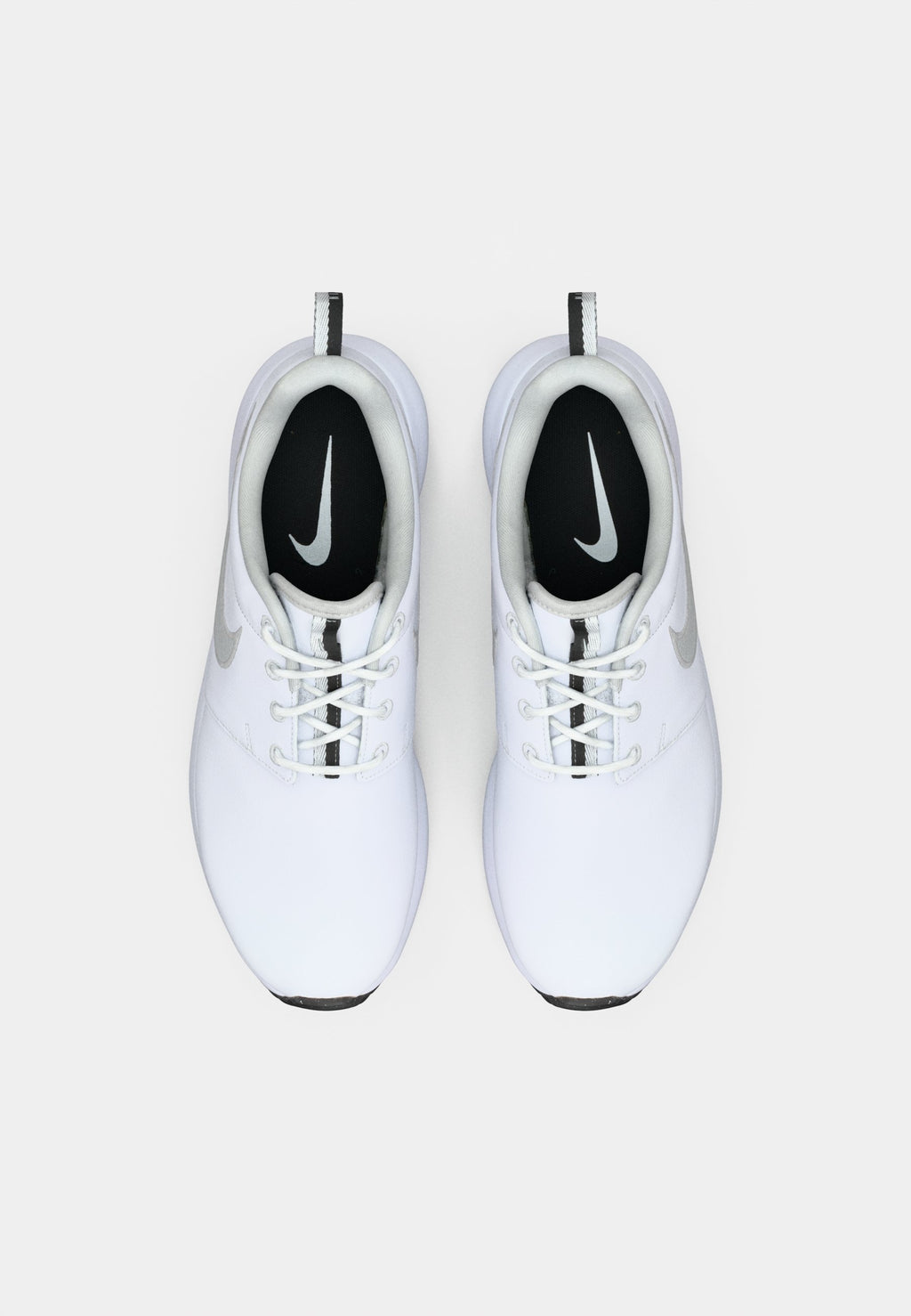ROSHE - Golf shoes (without spikes) - white/black