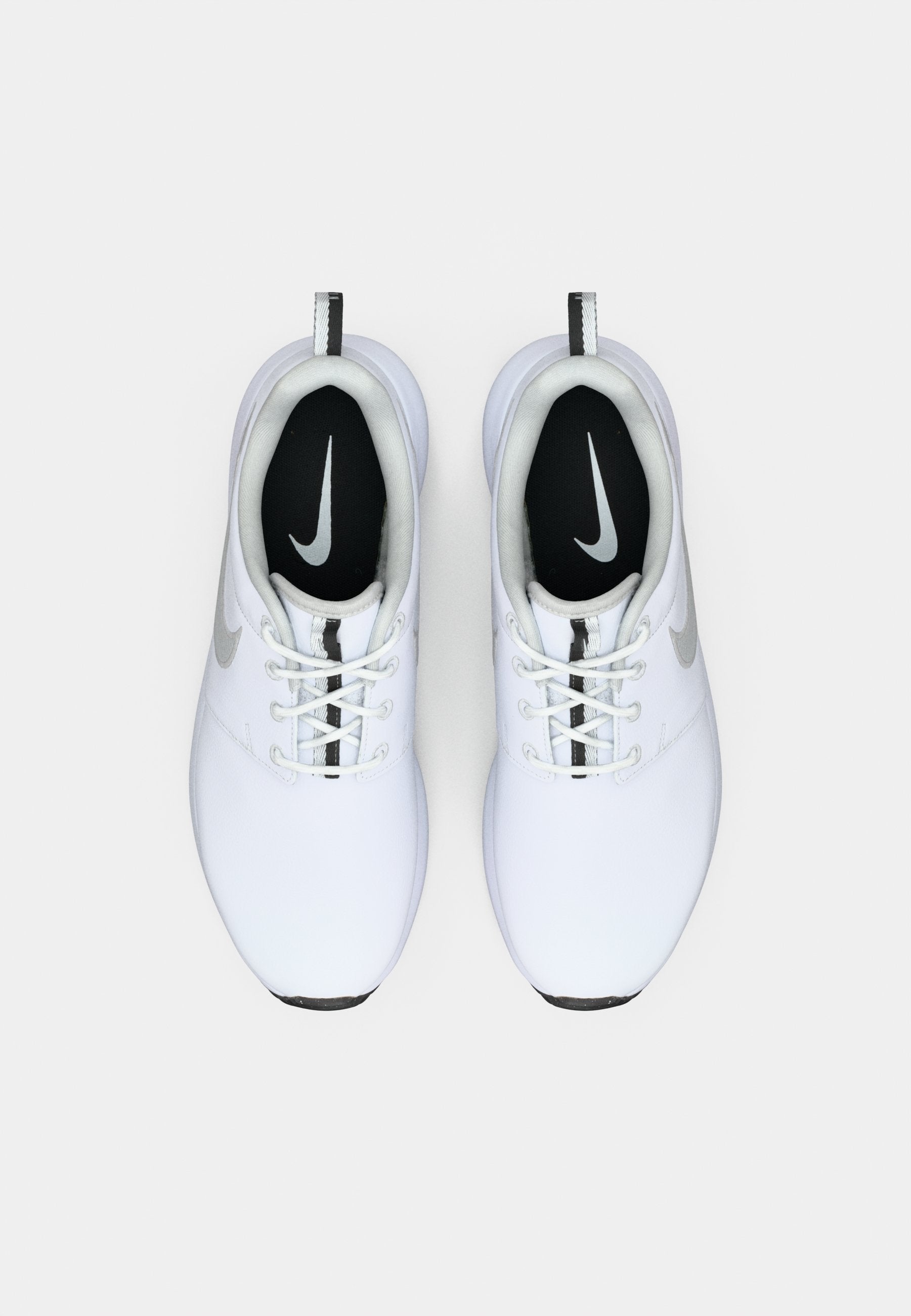 ROSHE - Golf shoes (without spikes) - white/black