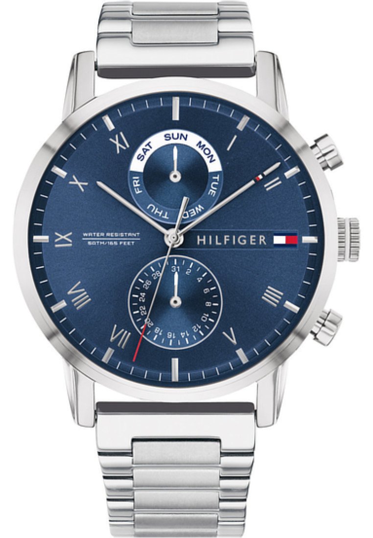 Chronograph watch - silver-coloured