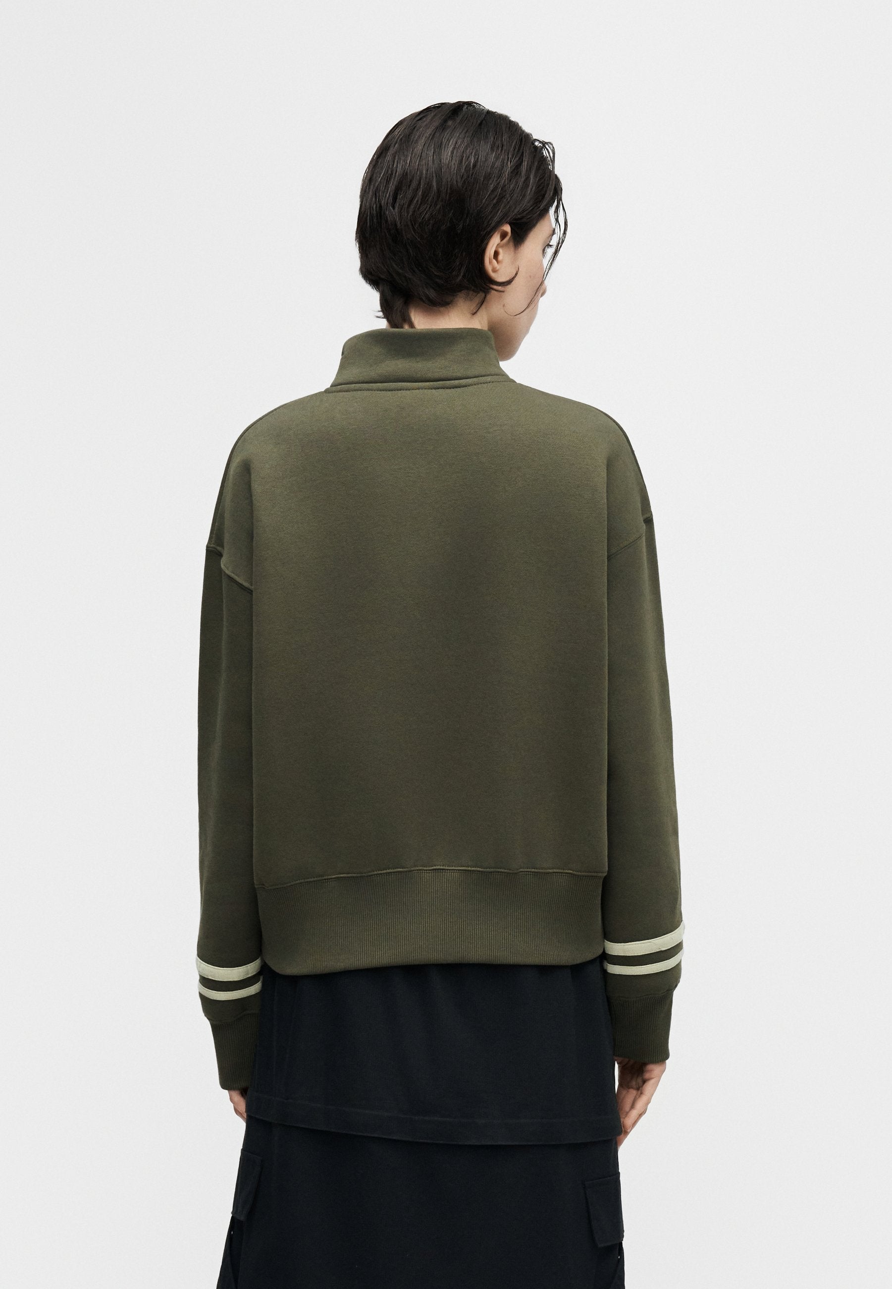 Sweatshirt - khaki