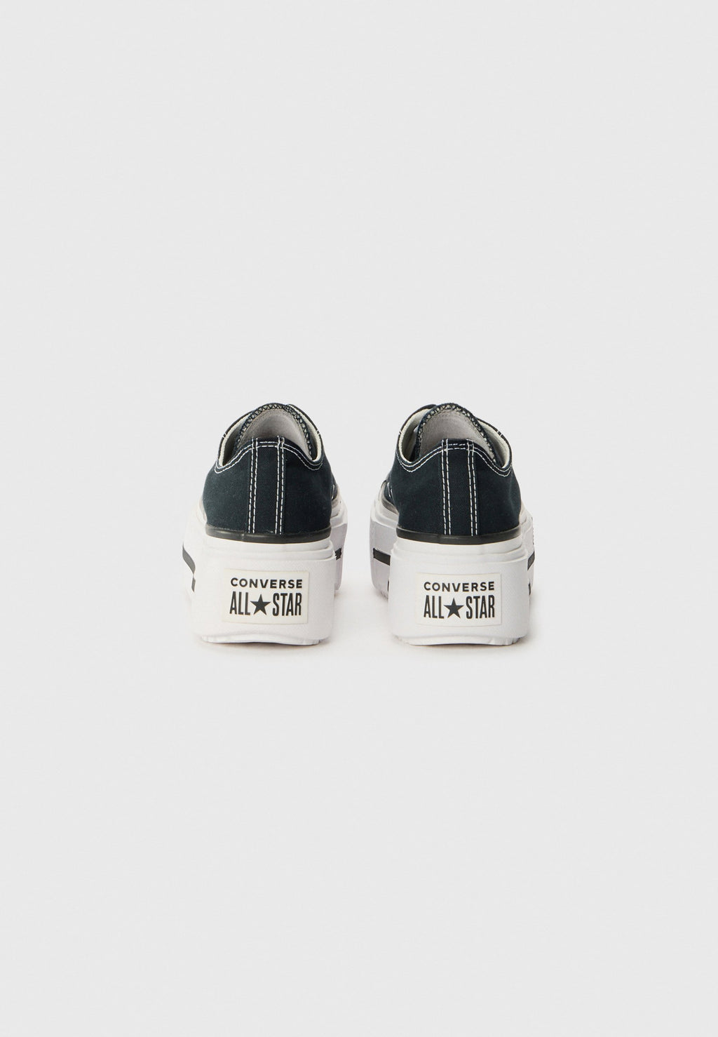 CHUCK TAYLOR ALL STAR LIFT DOUBLE STACK PLATFORM - Trainers - black/white/black