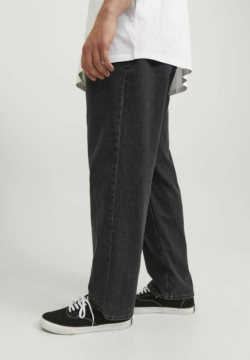 Relaxed Fit Plus Size JJICHRIS JJORIGINAL SQ 737 NOOS PLS - Relaxed fit jeans - black denim
