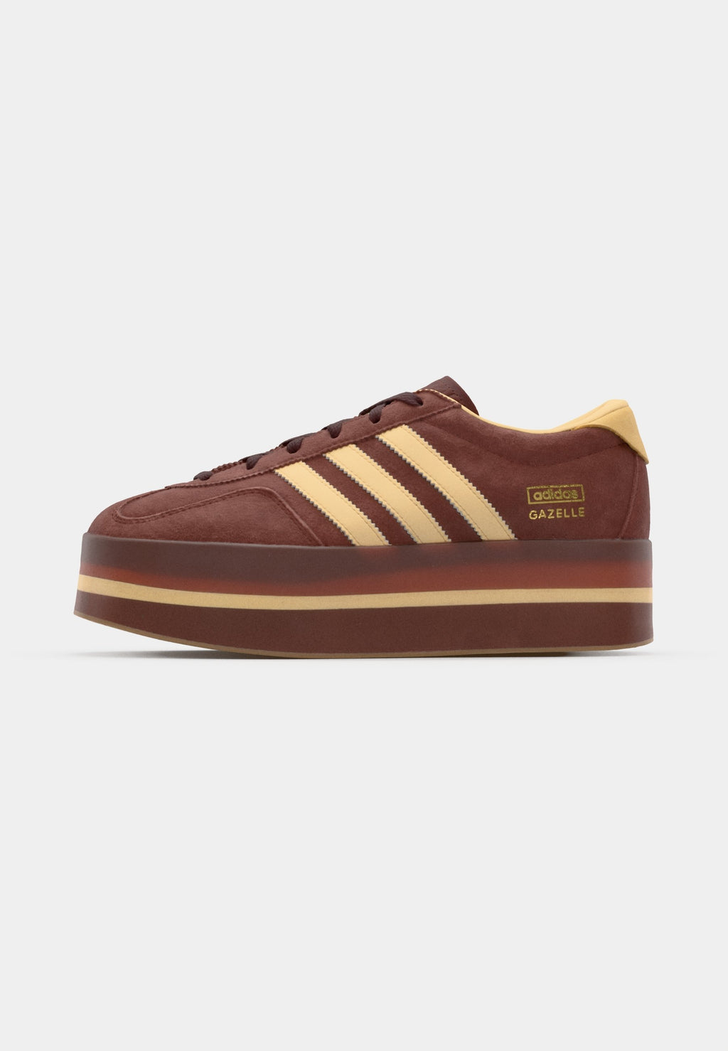 GAZELLE STACK W - Baskets basses - fox brown/orange tint
