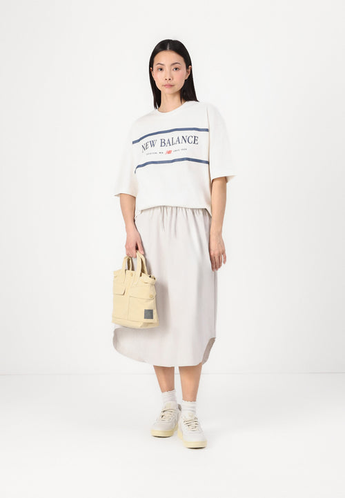 A-line skirt - grey matter