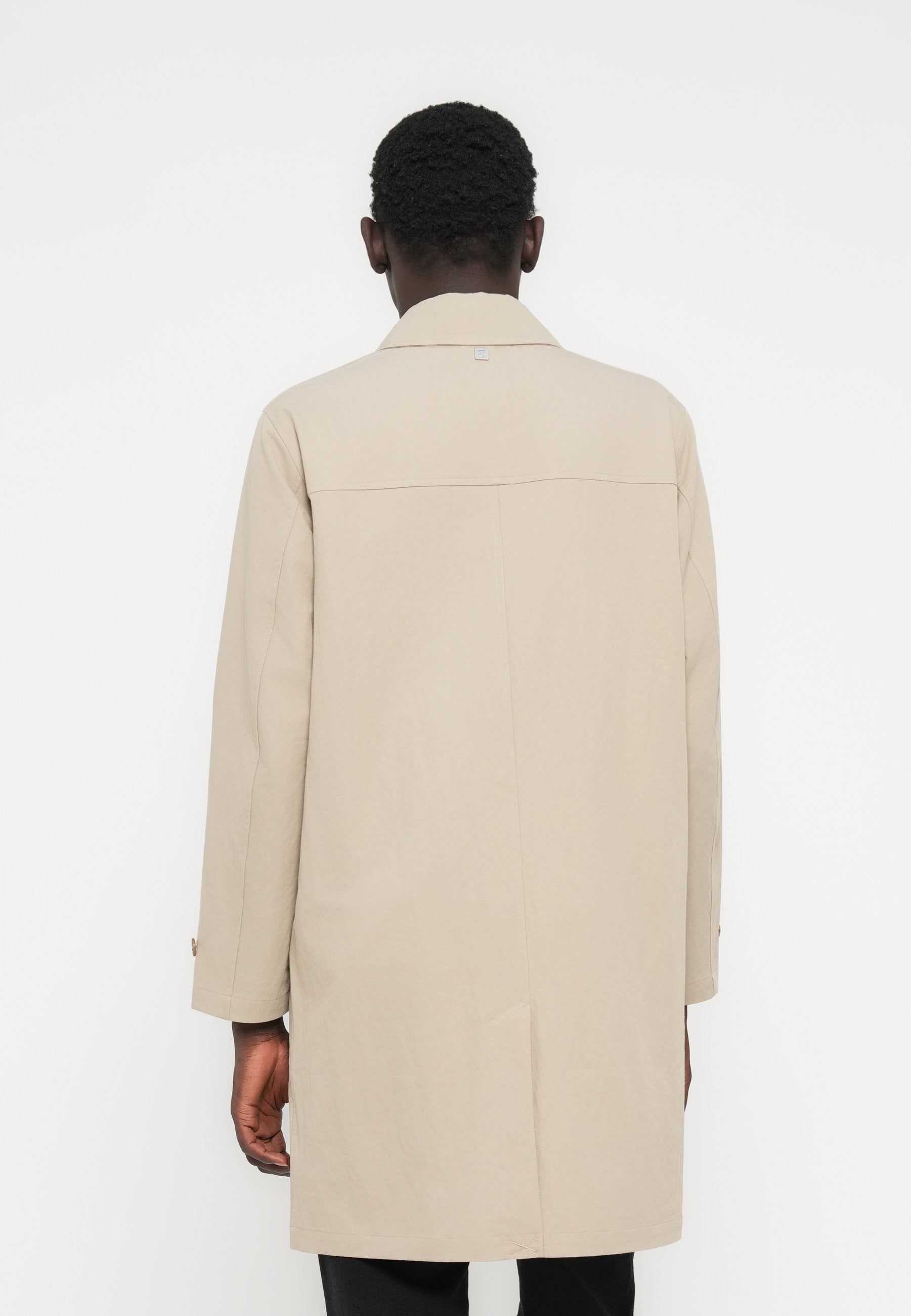 BLAMARLEY COAT - Trenchcoat - aluminum